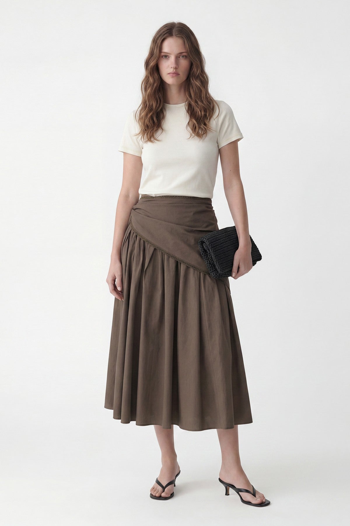 Antioch Handkerchief-Print Women's Midi Skirt