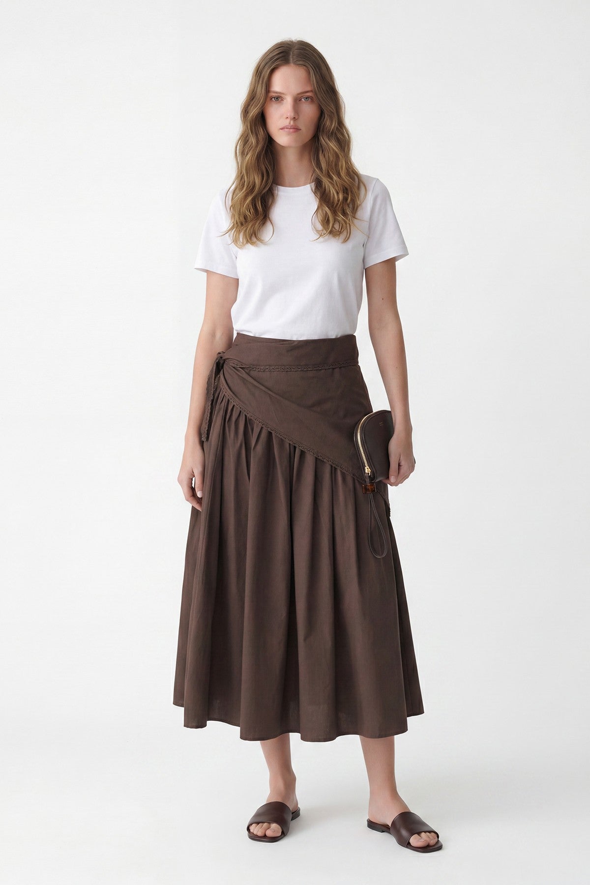 Antioch Handkerchief-Print Women's Midi Skirt