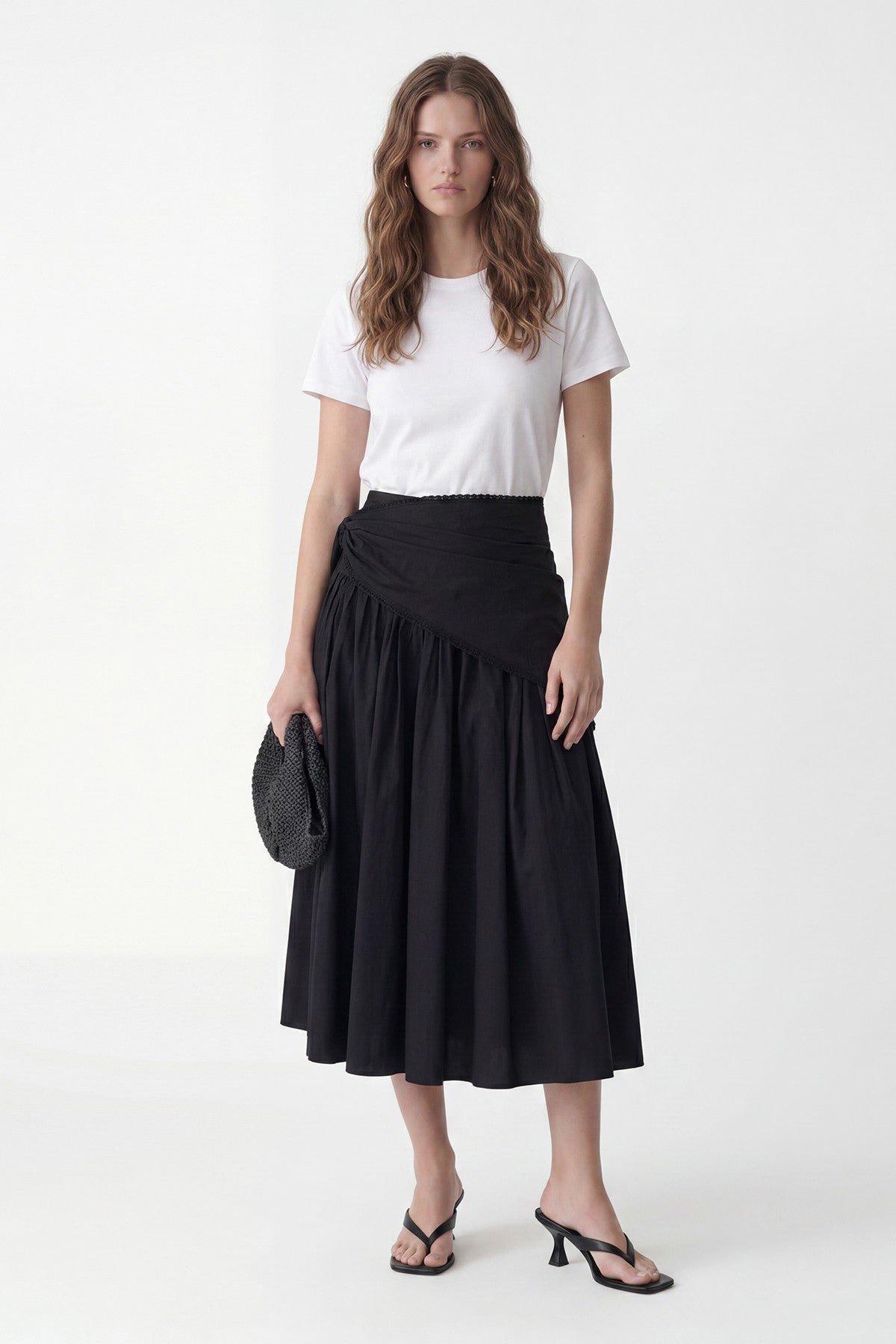 Antioch Handkerchief-Print Women's Midi Skirt