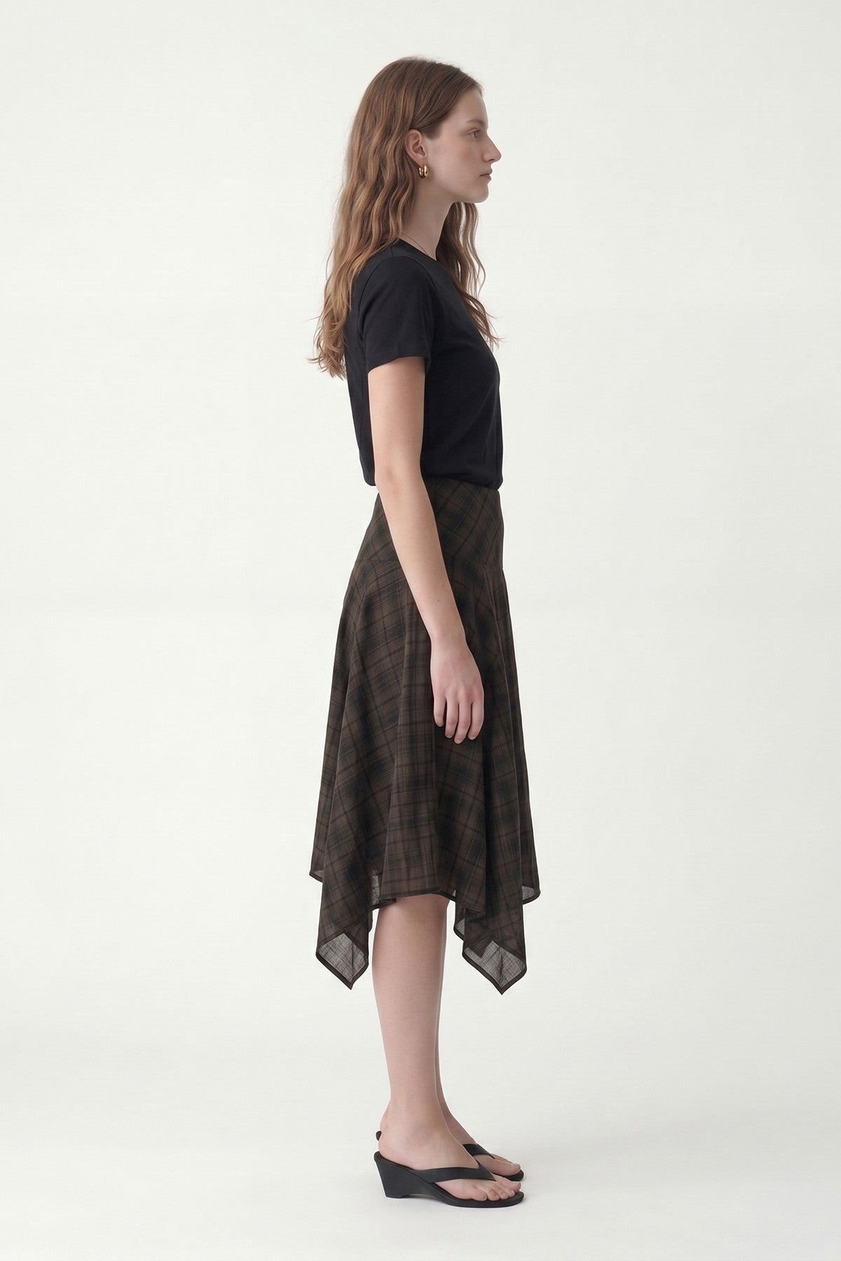 Antioch Asymmetrical Plaid Women's Skirt