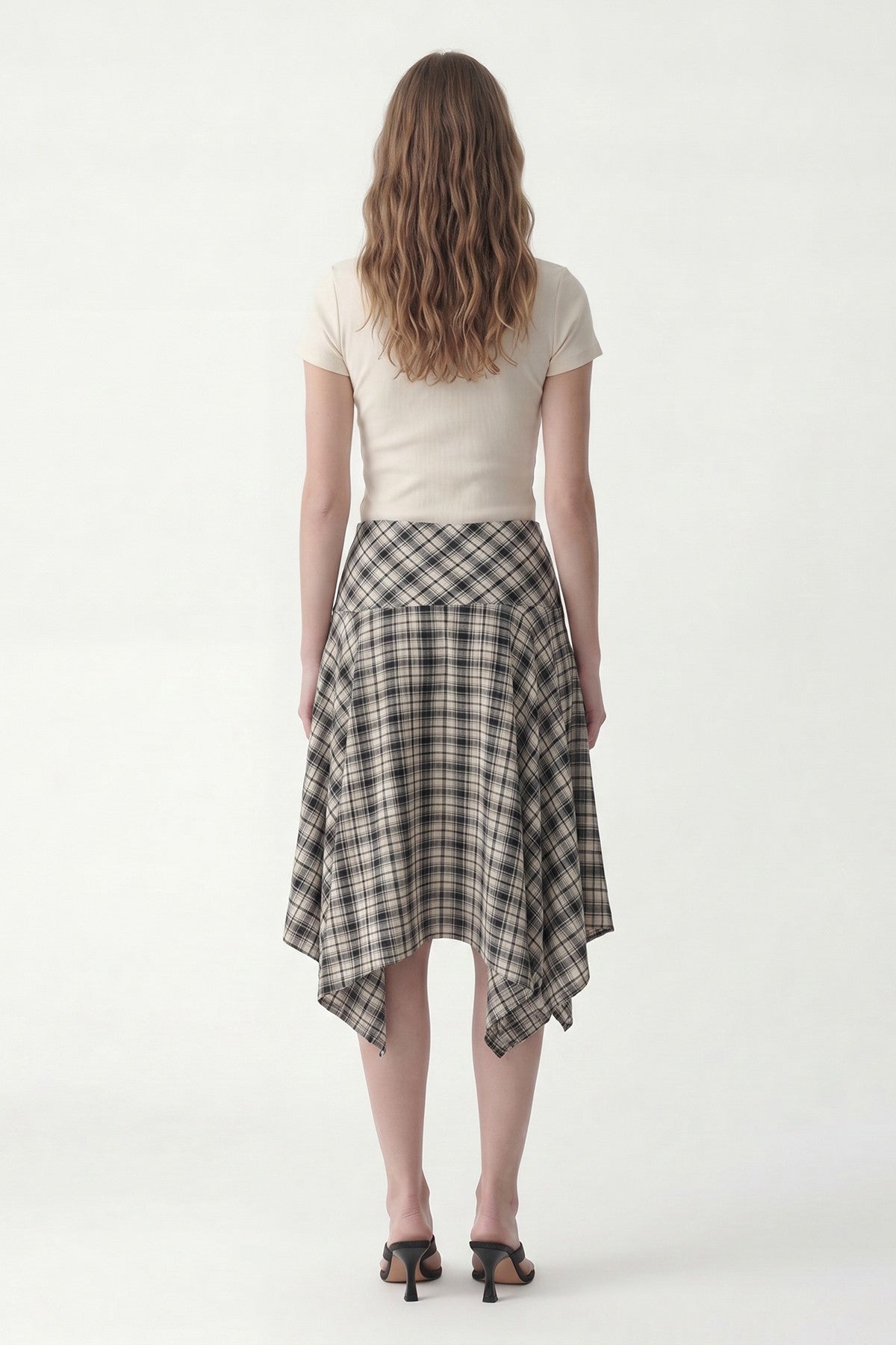 Antioch Asymmetrical Plaid Women's Skirt