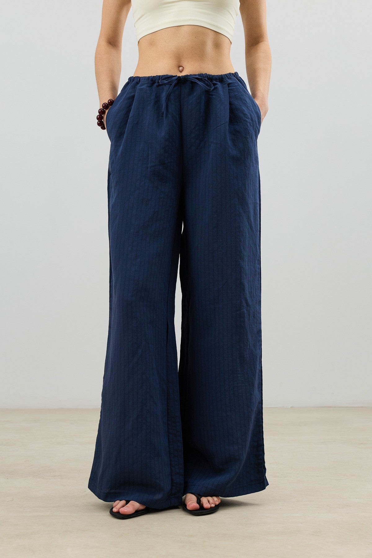 Antioch Women's Striped Pants with Modal Blend