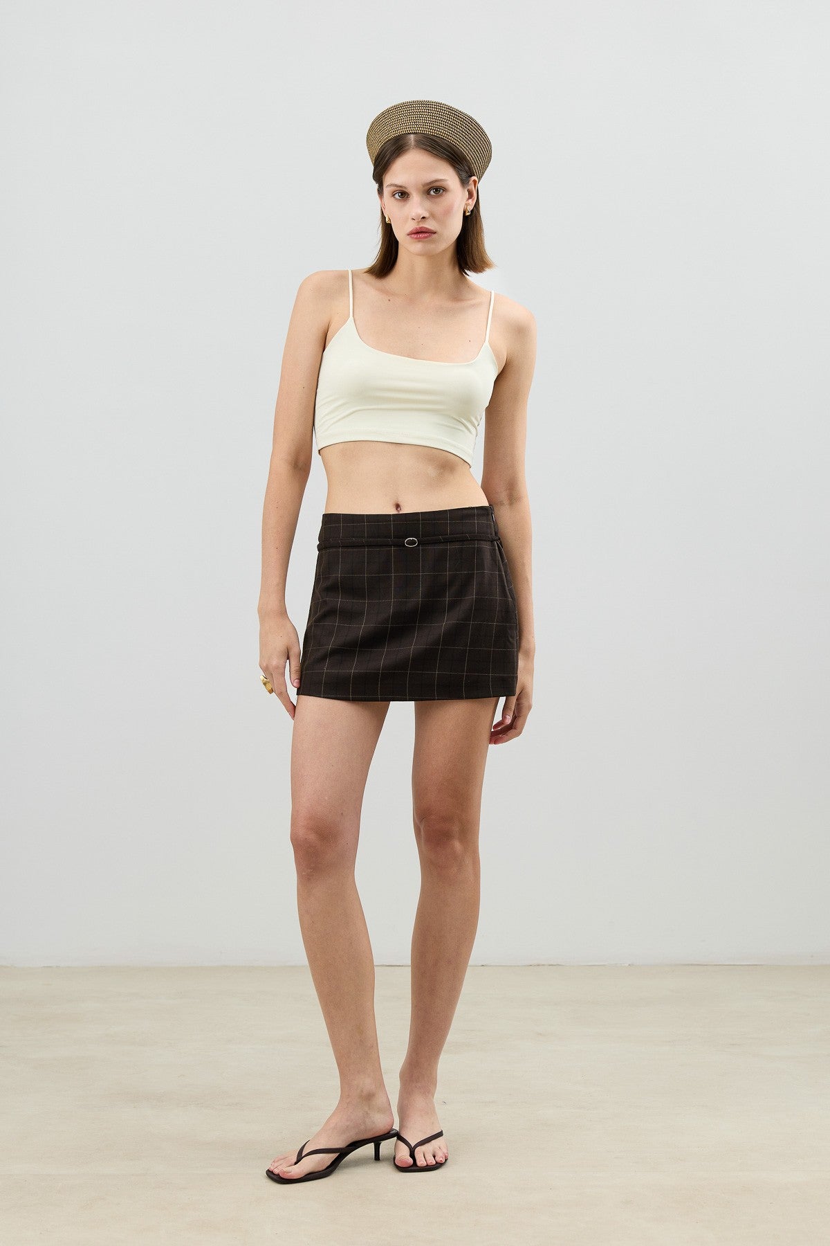 Antioch Checkered Women's Mini Skirt