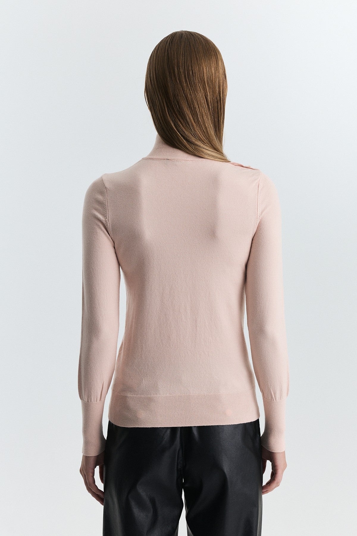 Button-Up Knit Sweater