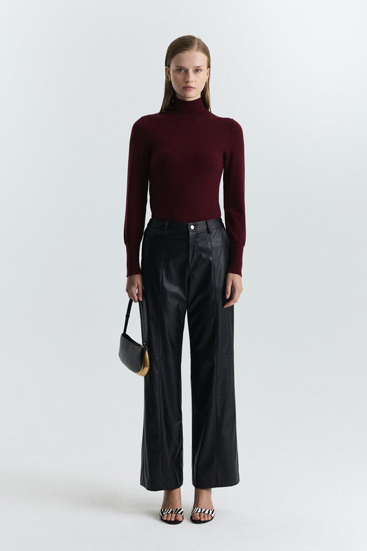 Button-Up Knit Sweater