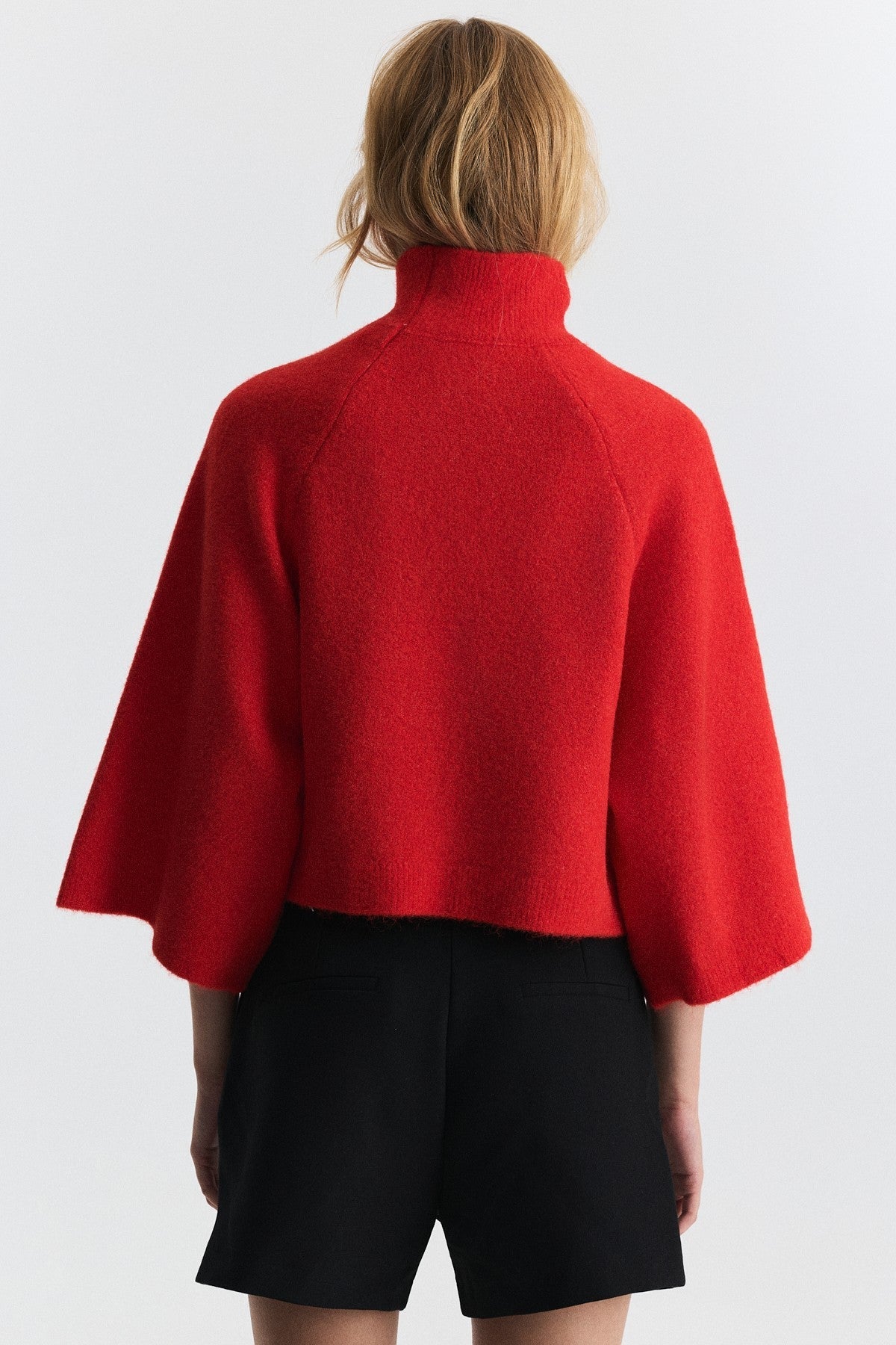 Bat-Sleeve Sweater
