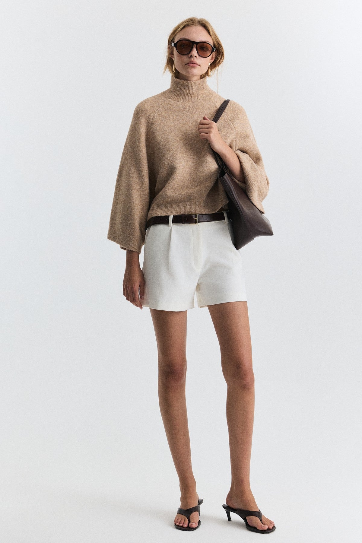 Bat-Sleeve Sweater
