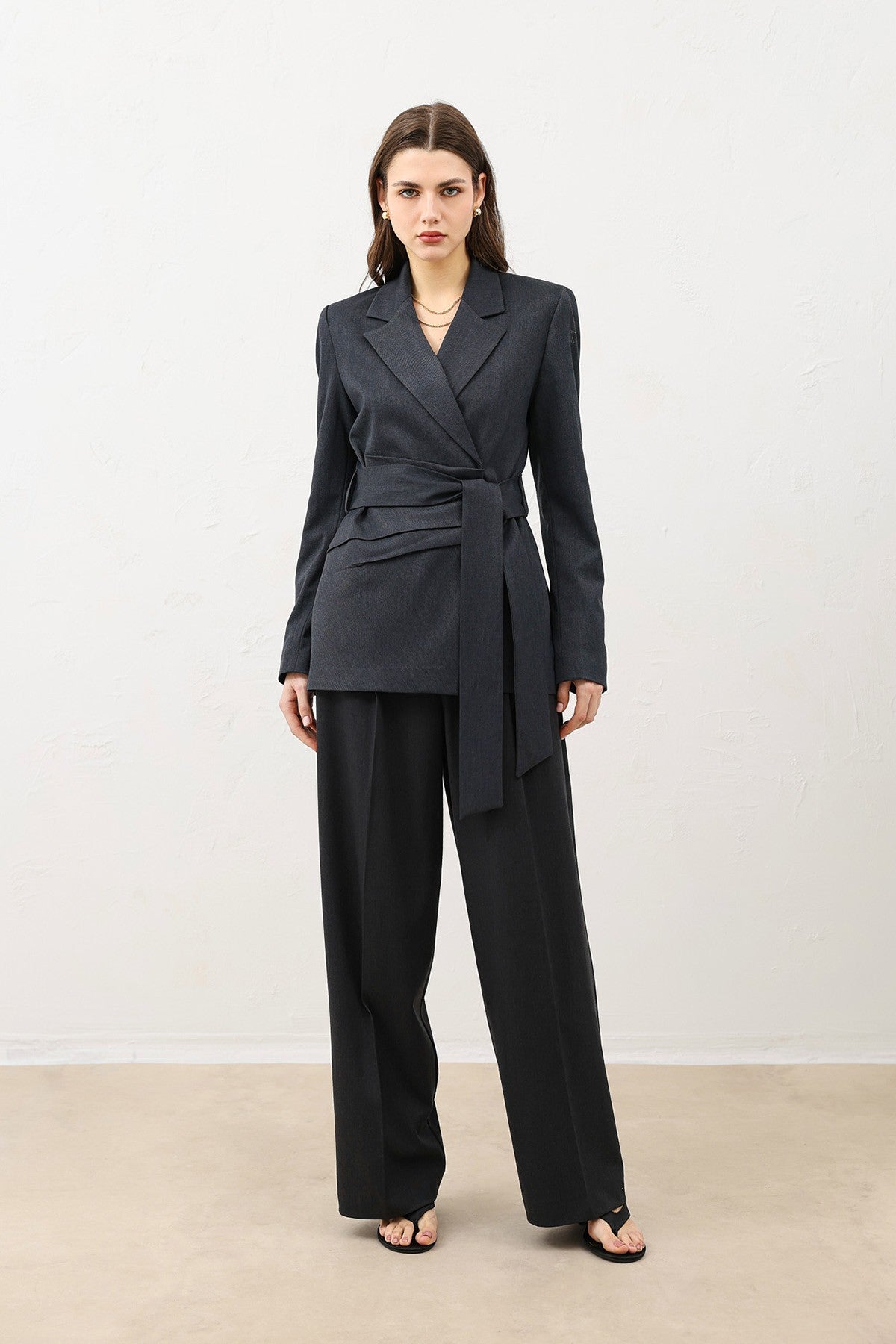Antioch Fitted Women's Blazer with Belt