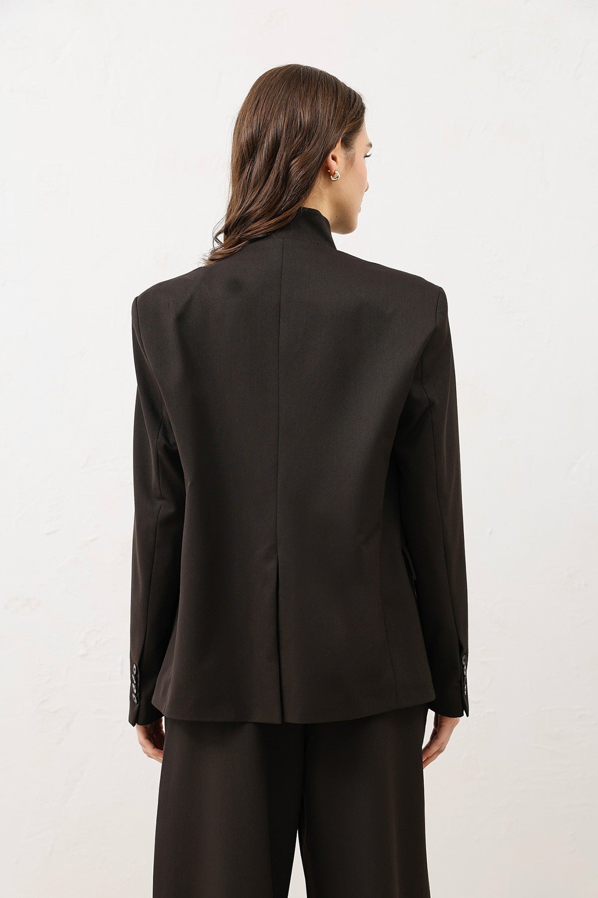 Antioch Stand-Up Collar Women's Blazer Jacket