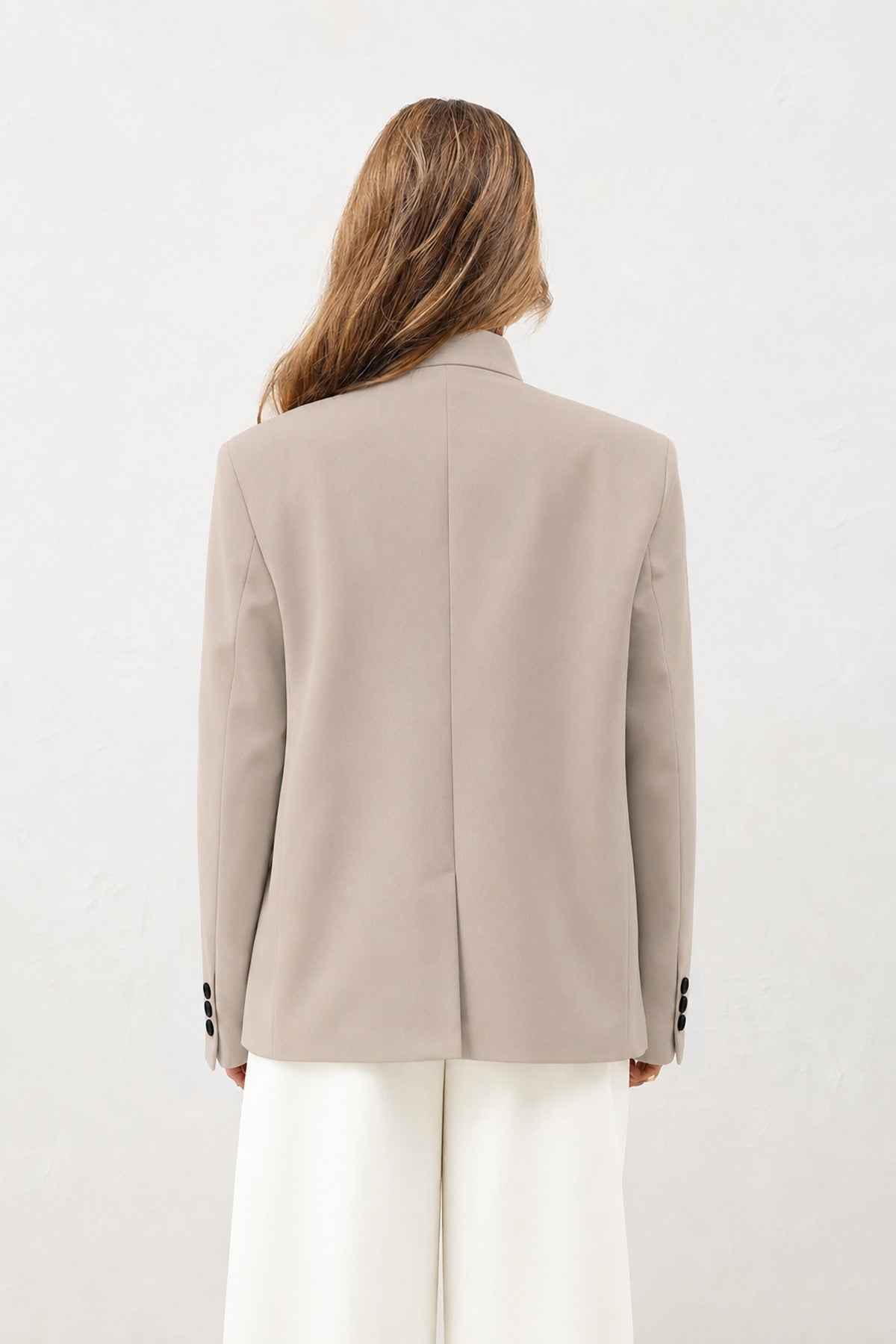 Women's Stand-Up Collar Blazer Jacket