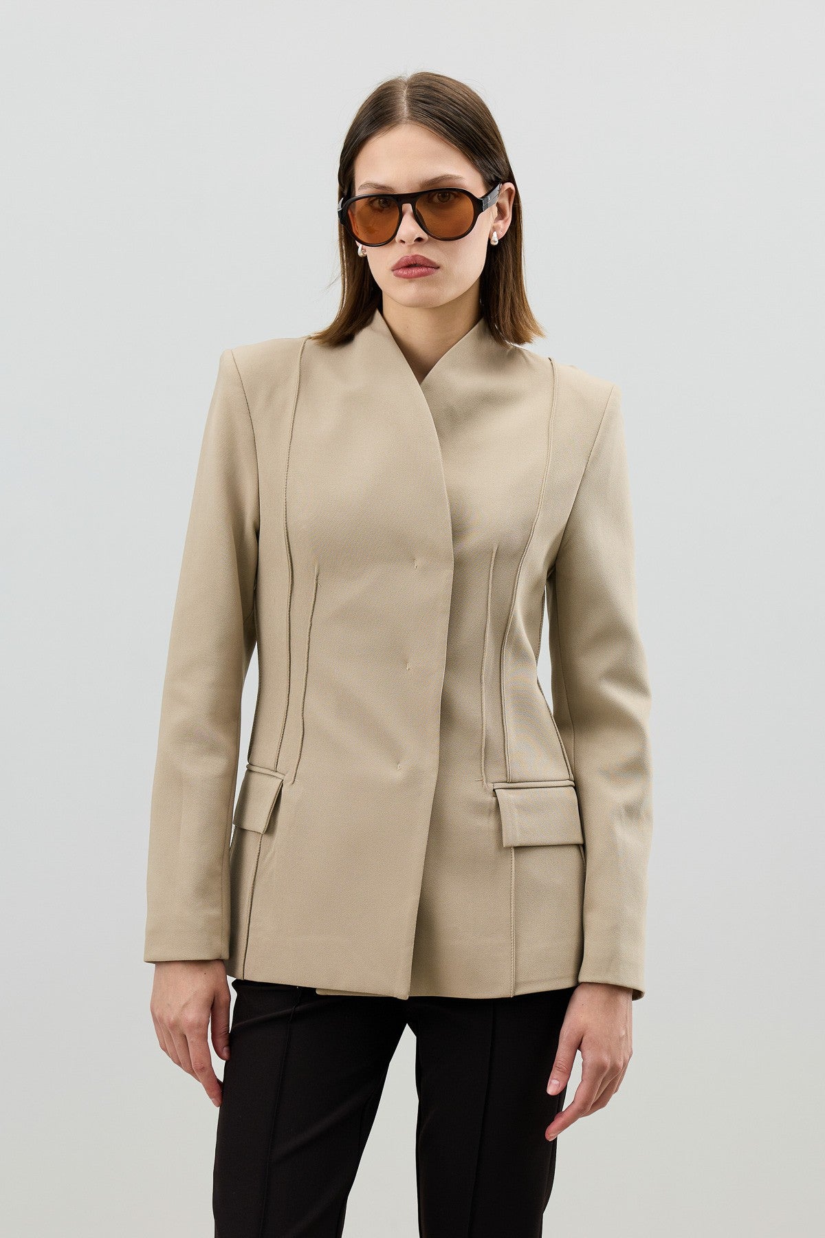 Antioch Fitted Women's Blazer Jacket
