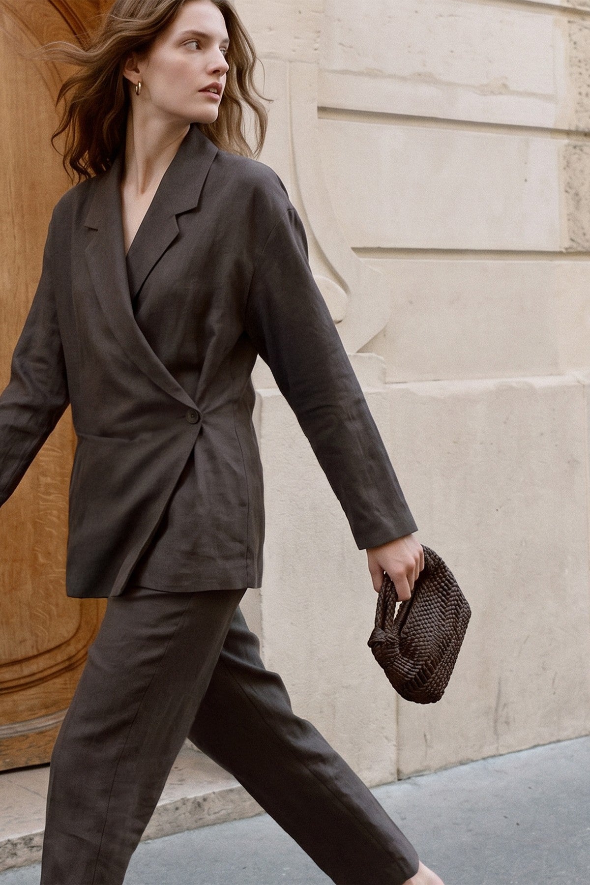 Antioch Women's Lyocell-Blend Blazer Jacket