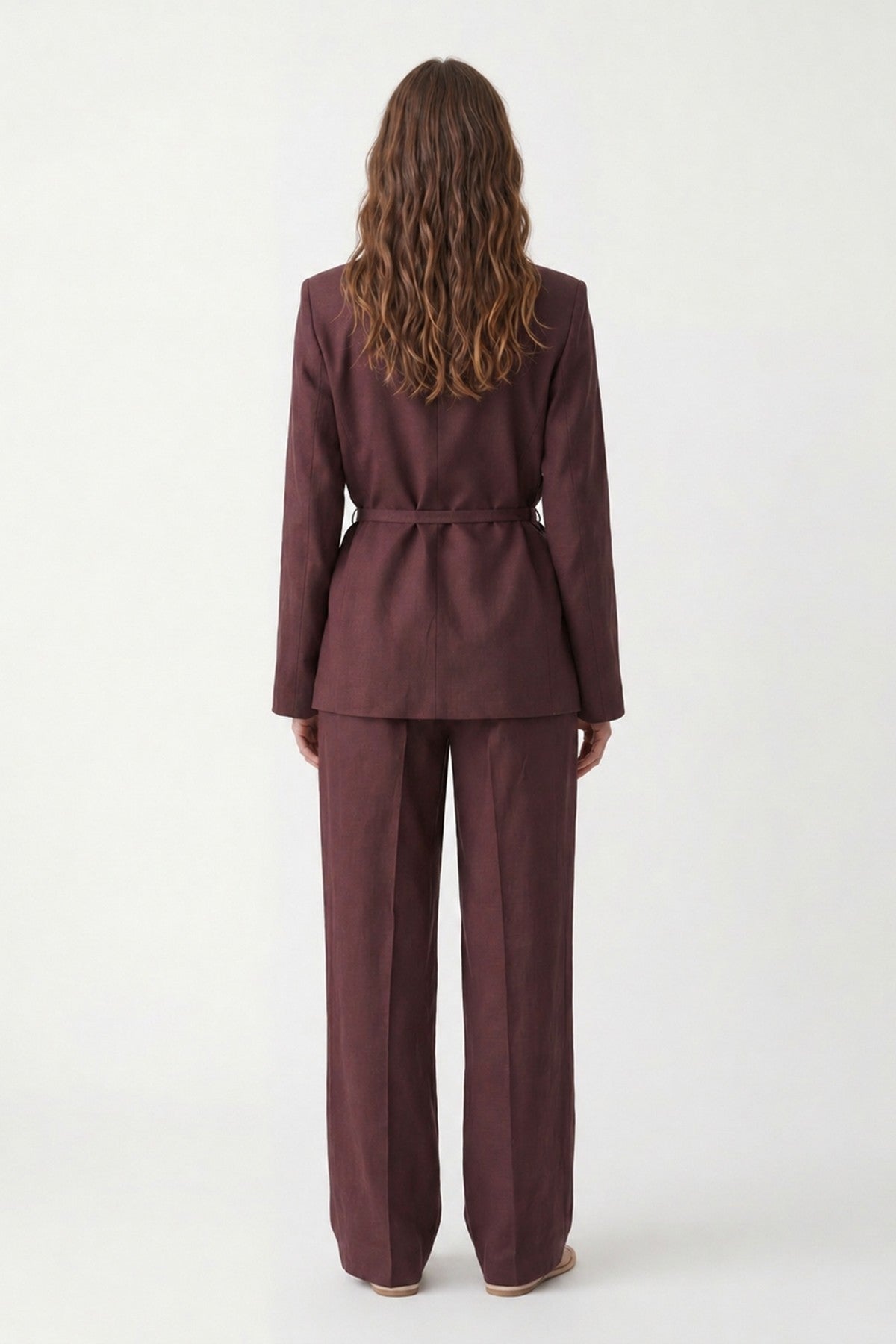 Antioch Women's Blazer Jacket with Linen Blend