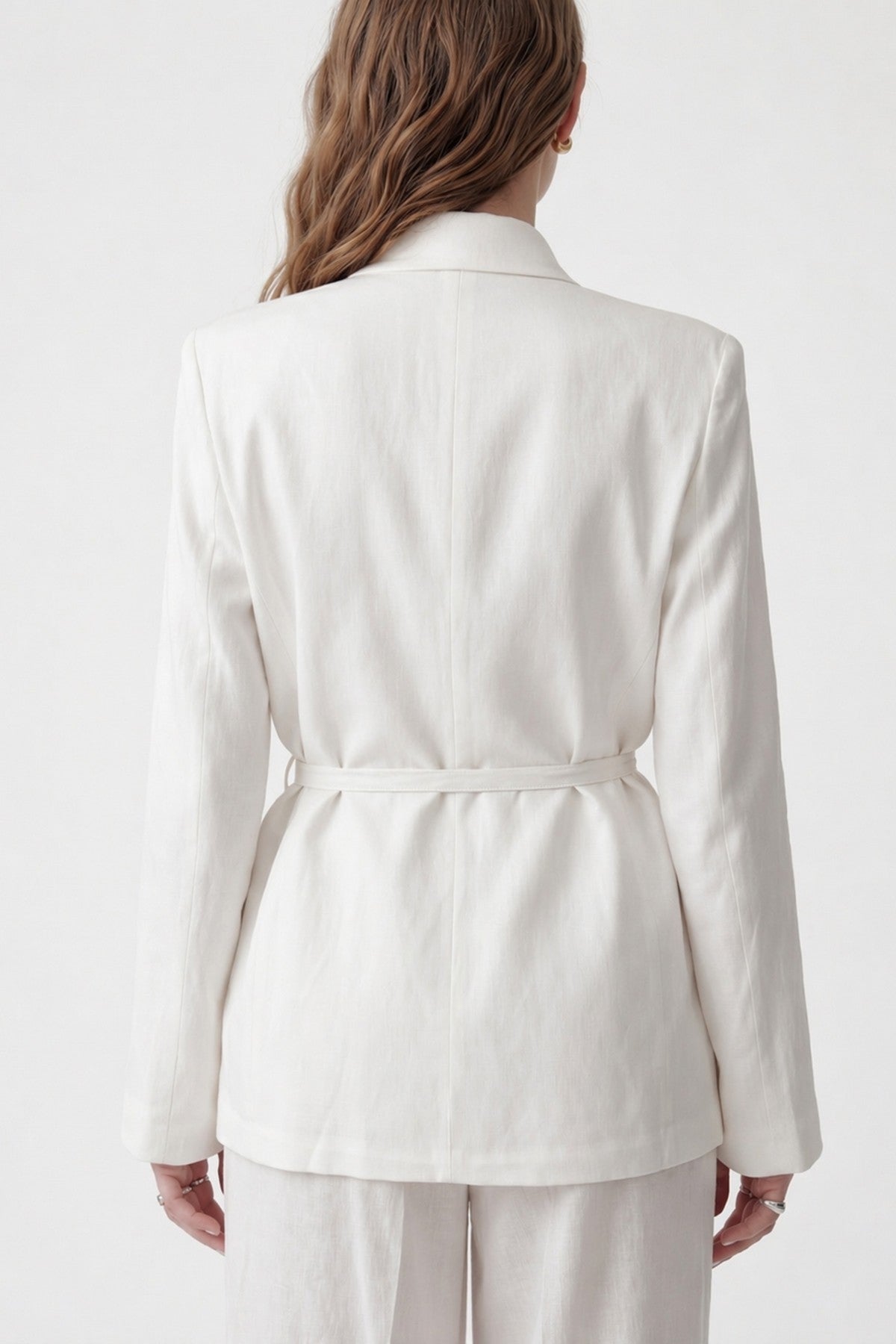 Antioch Women's Blazer Jacket with Linen Blend