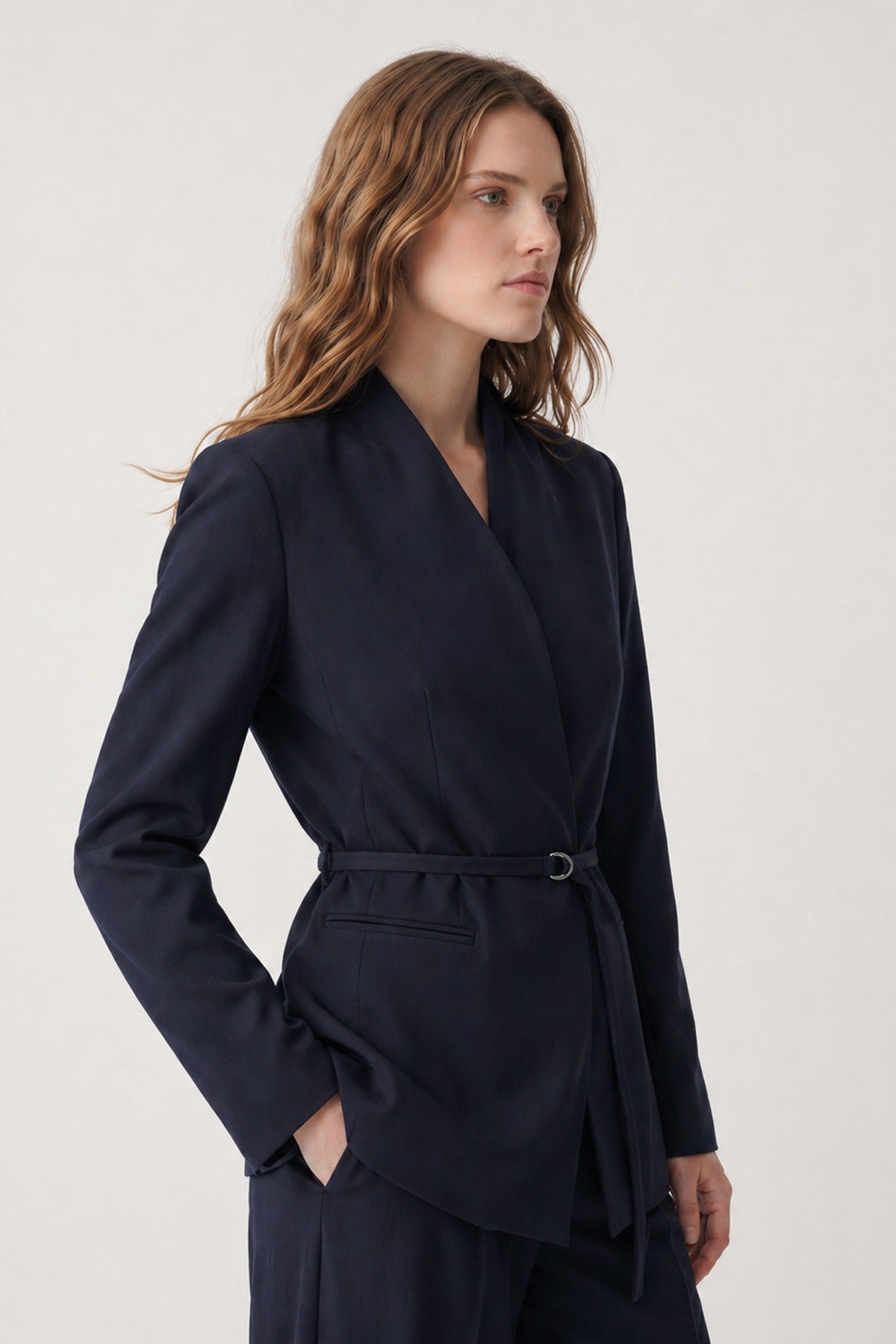 Antioch Women's Blazer Jacket with Linen Blend