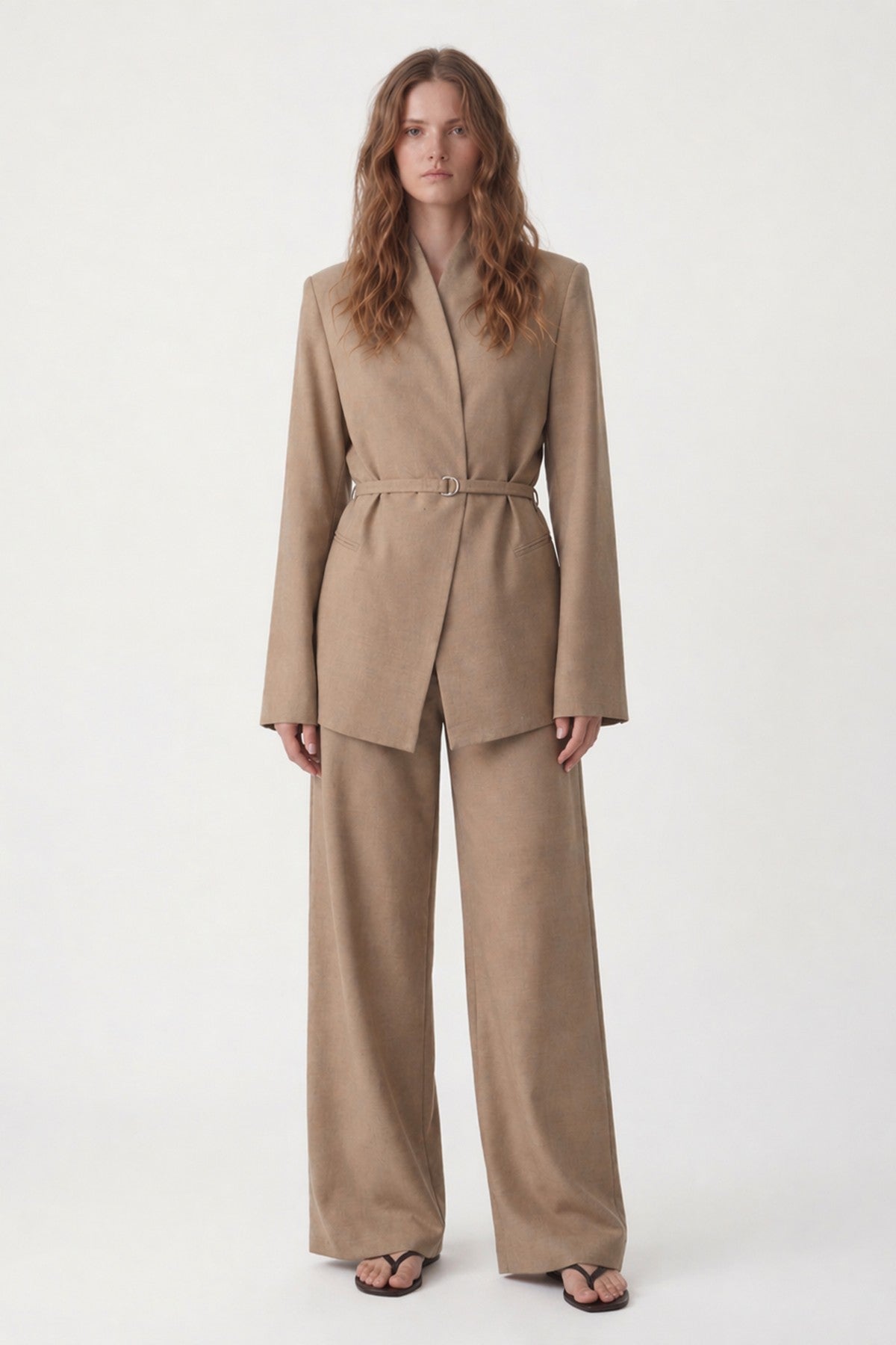 Antioch Women's Blazer Jacket with Linen Blend