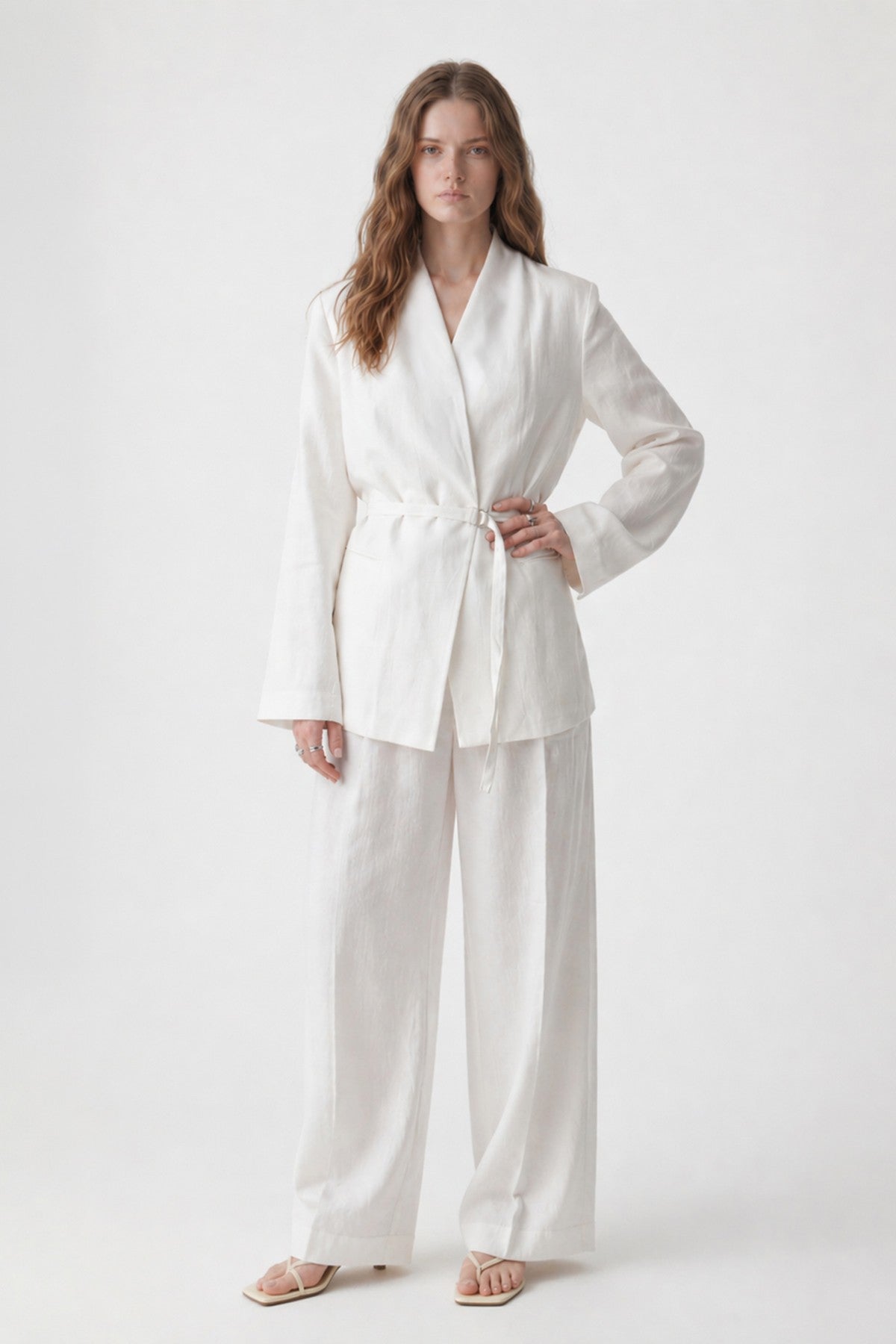 Antioch Women's Blazer Jacket with Linen Blend