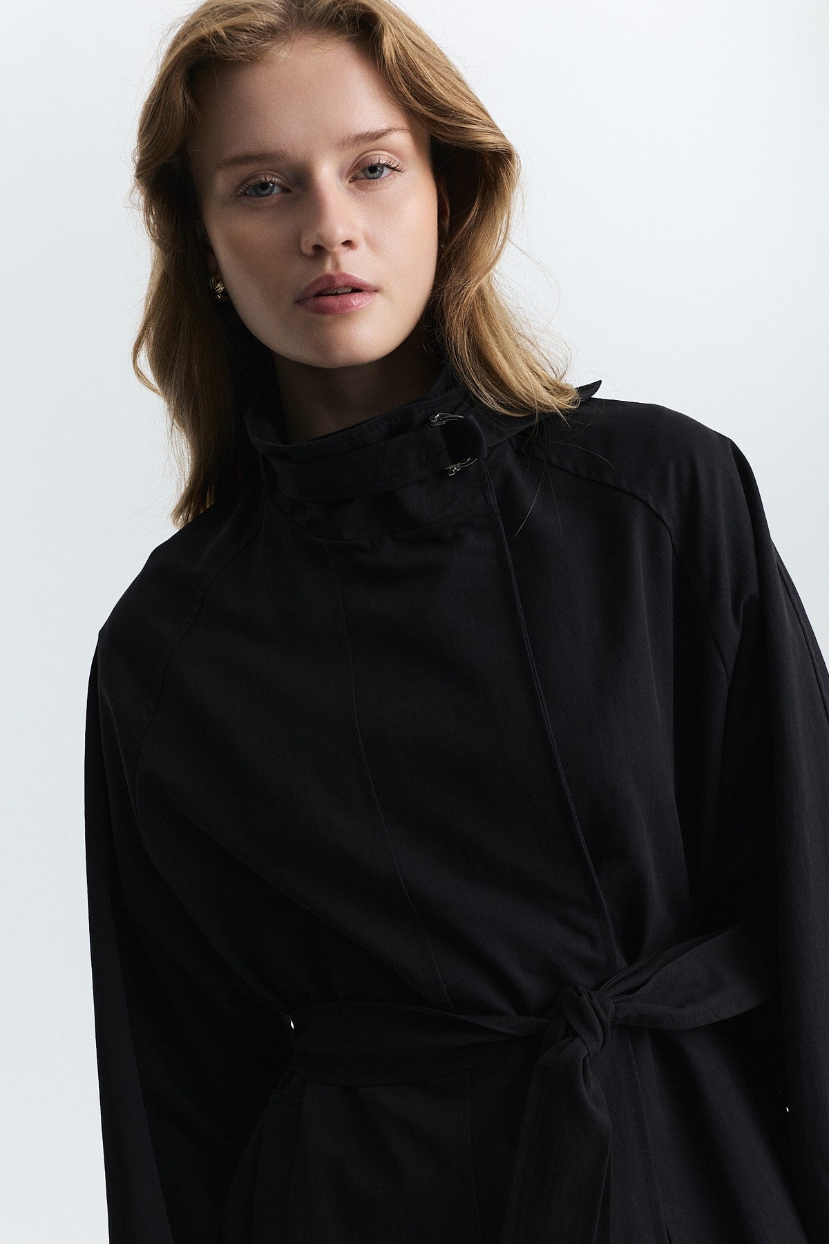 Stand-Up Collar Trench Coat