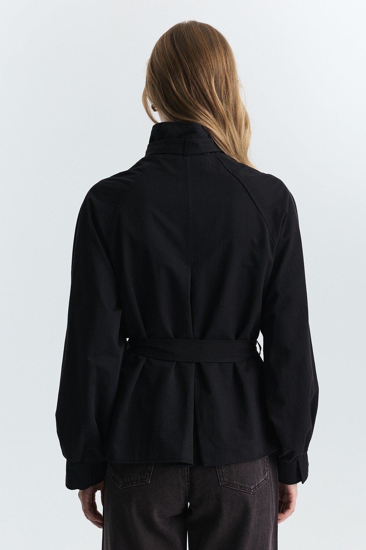 Stand-Up Collar Trench Coat