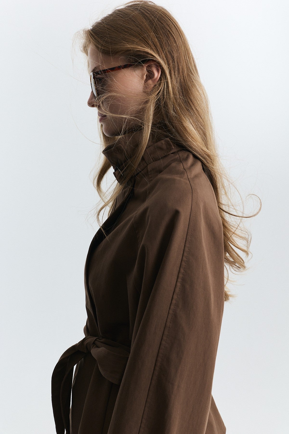 Stand-Up Collar Trench Coat