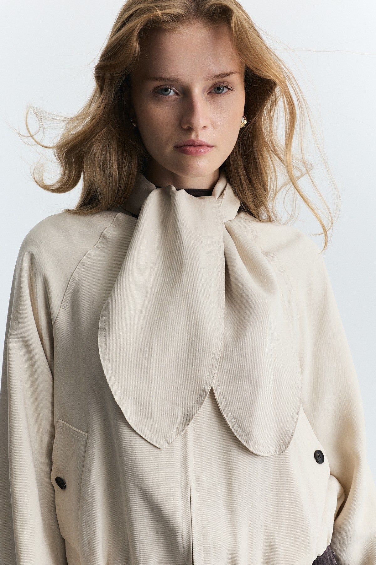 Lyocell-Blend Shawl-Collar Jacket
