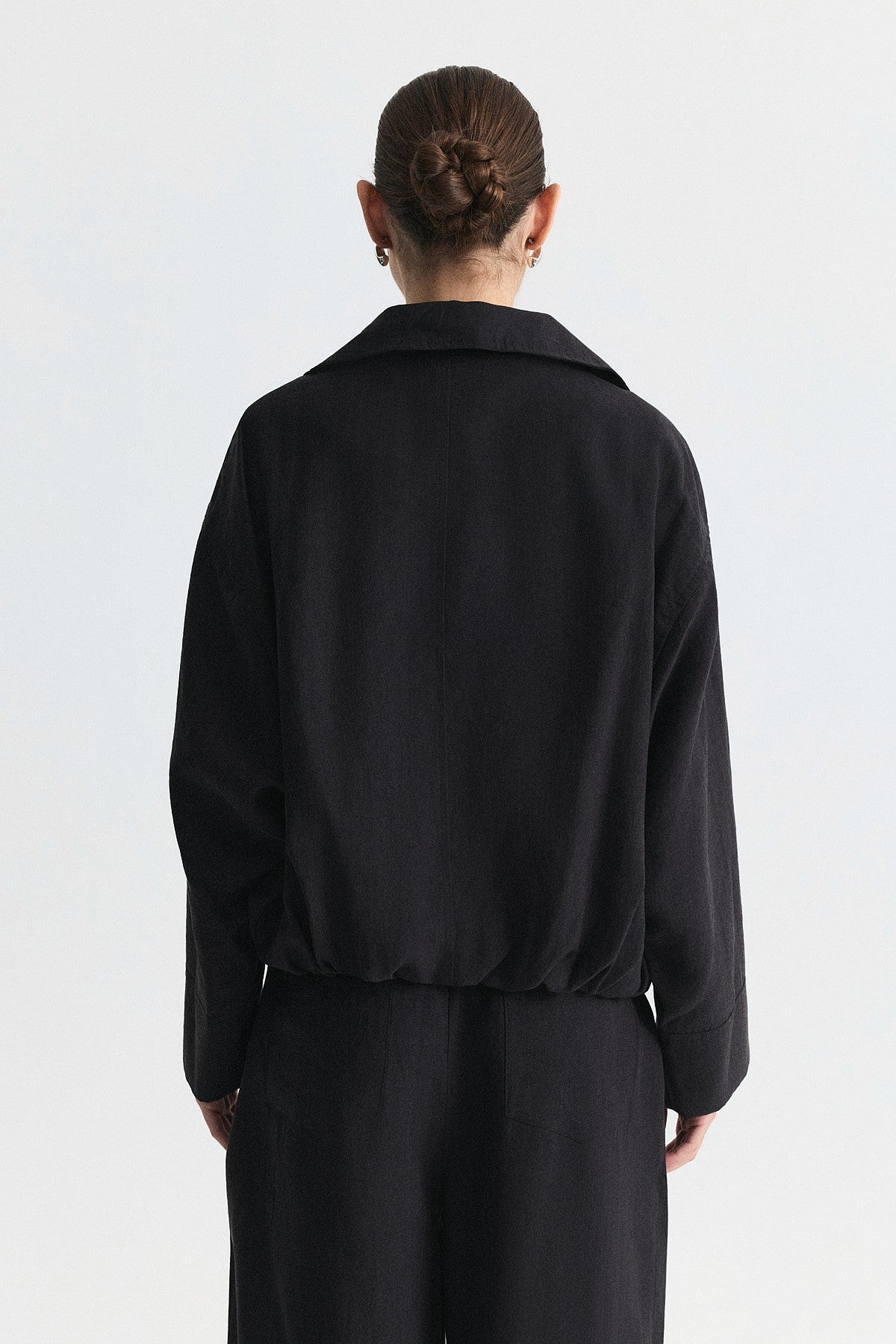 Stand-Up Collar Bomber Jacket
