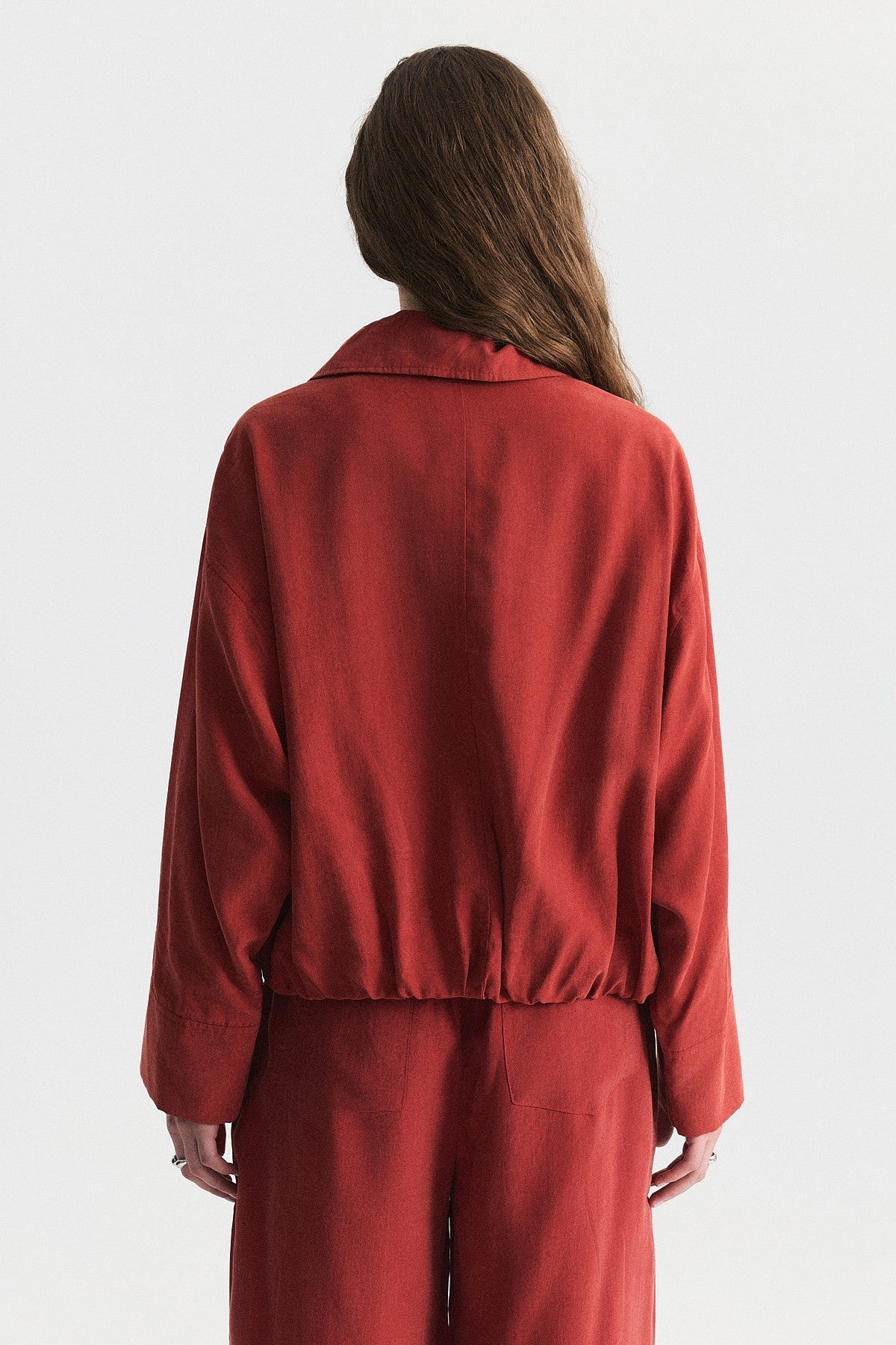 Stand-Up Collar Bomber Jacket