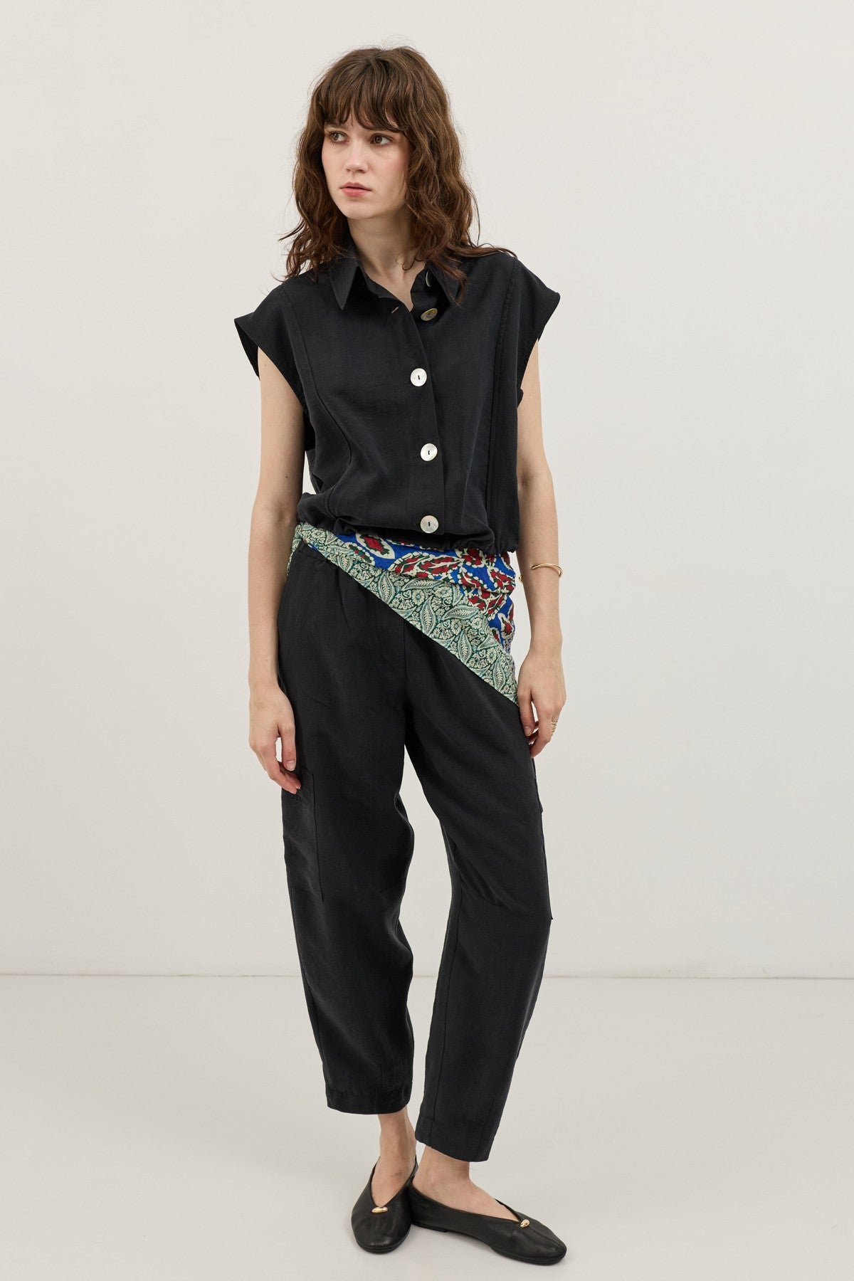 Antioch Women's Button-Down Vest with Lyocell Blend