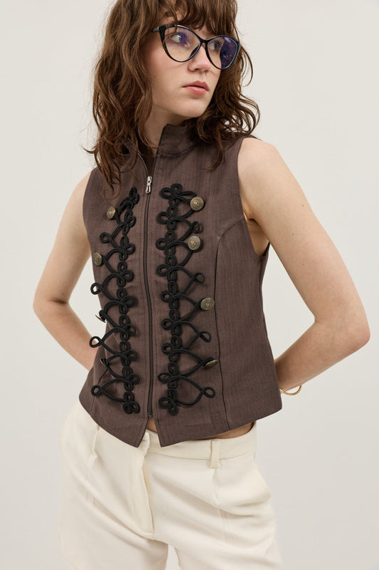 Antioch Embroidered Women's Vest