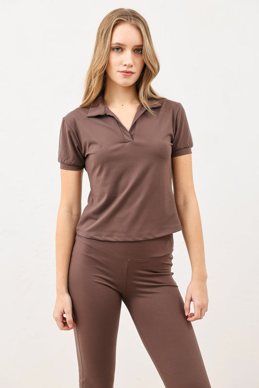 Antioch Polo-Neck Women's T-Shirt