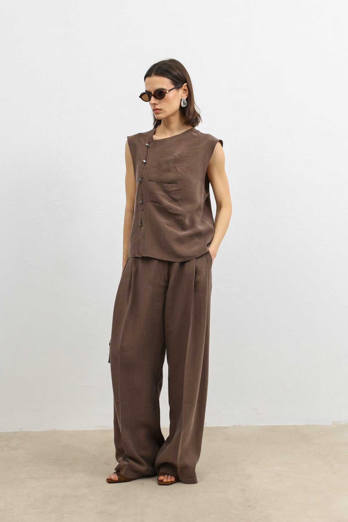 Antioch Women's Button-Down Top with Lyocell Blend