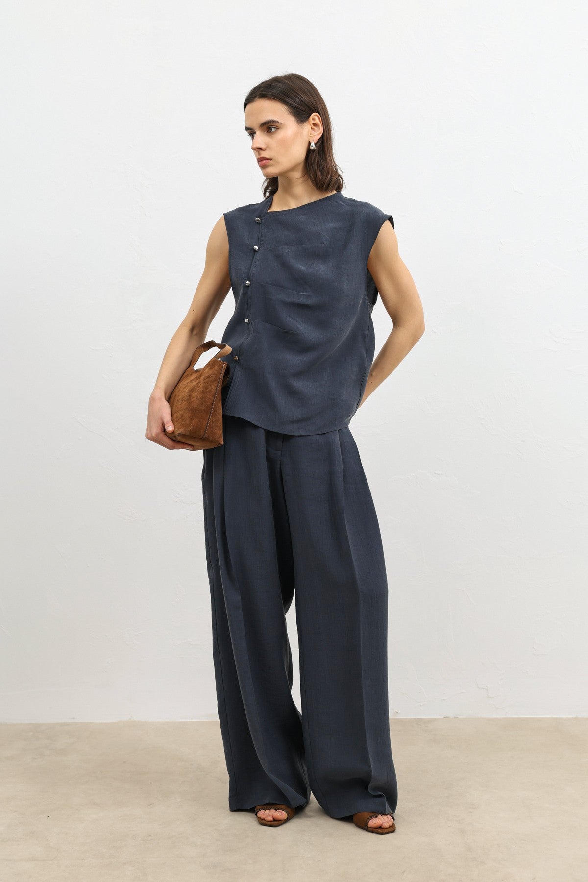 Antioch Women's Button-Down Top with Lyocell Blend