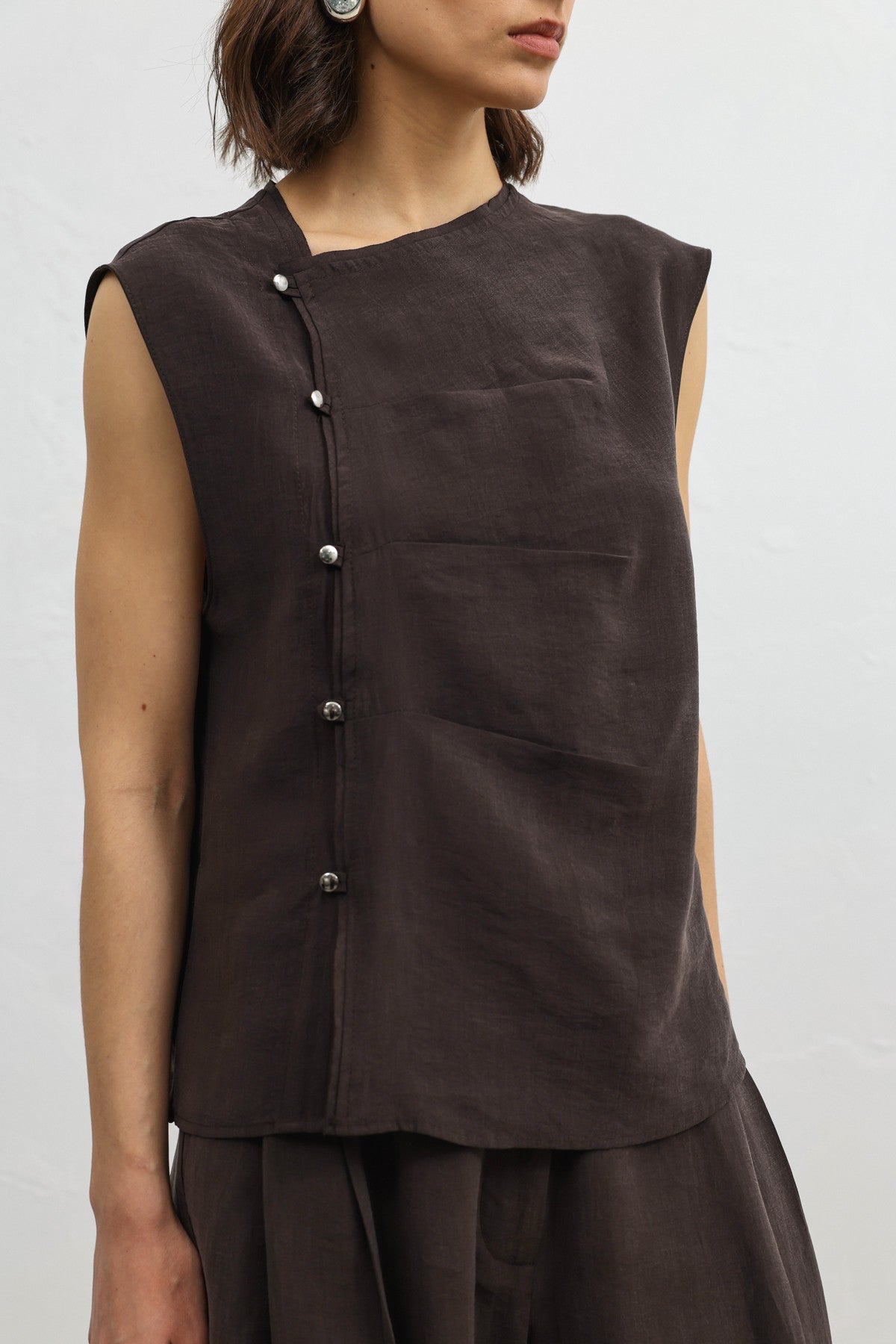 Antioch Women's Button-Down Top with Lyocell Blend