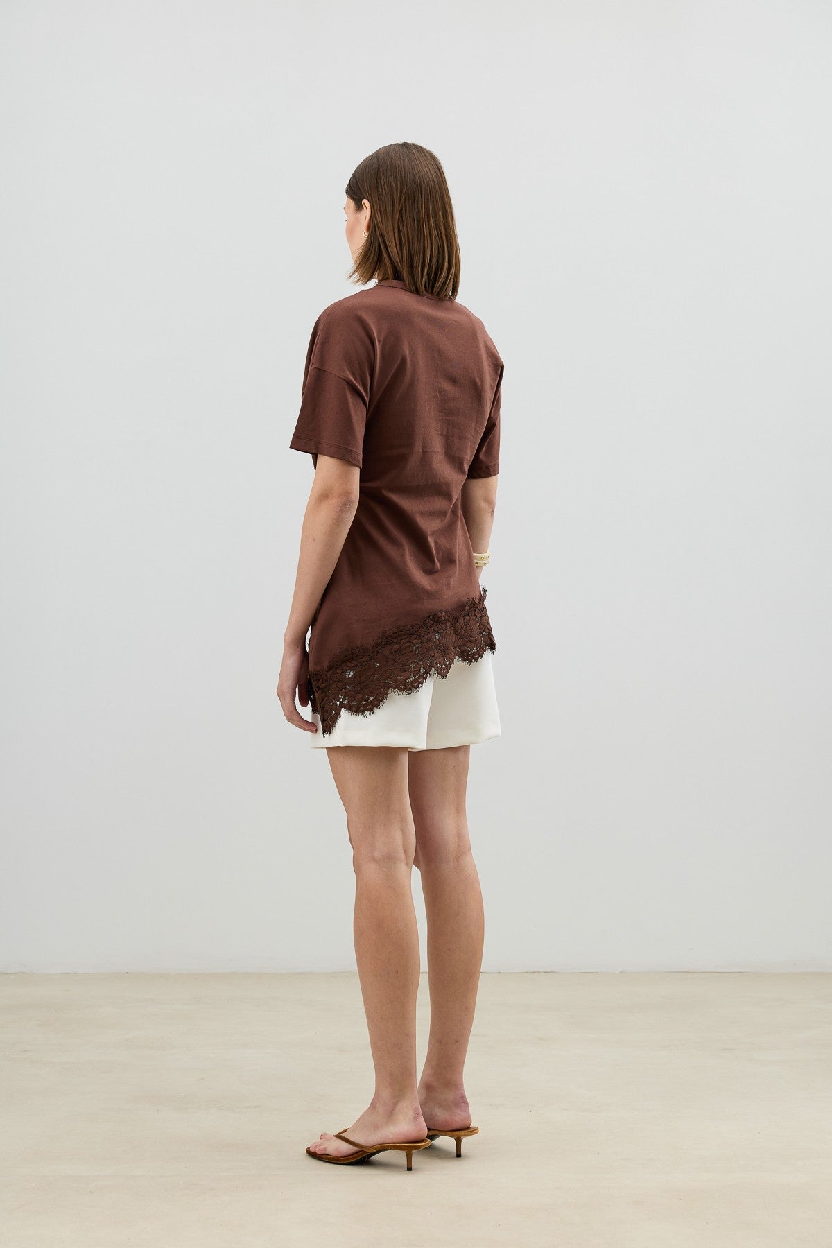 Antioch Lace-Trimmed Cotton Women's T-Shirt