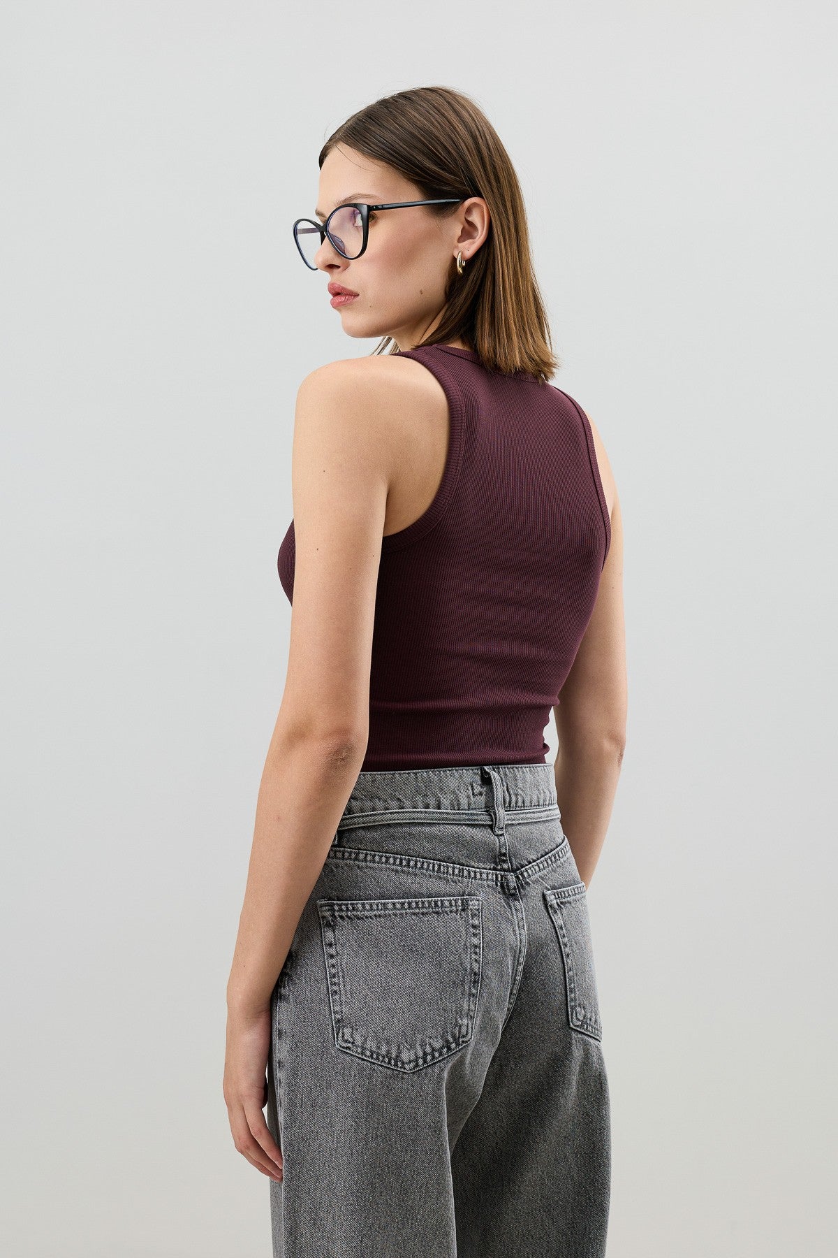 Antioch Women's Tank Top with Straps and Ribbed Hem