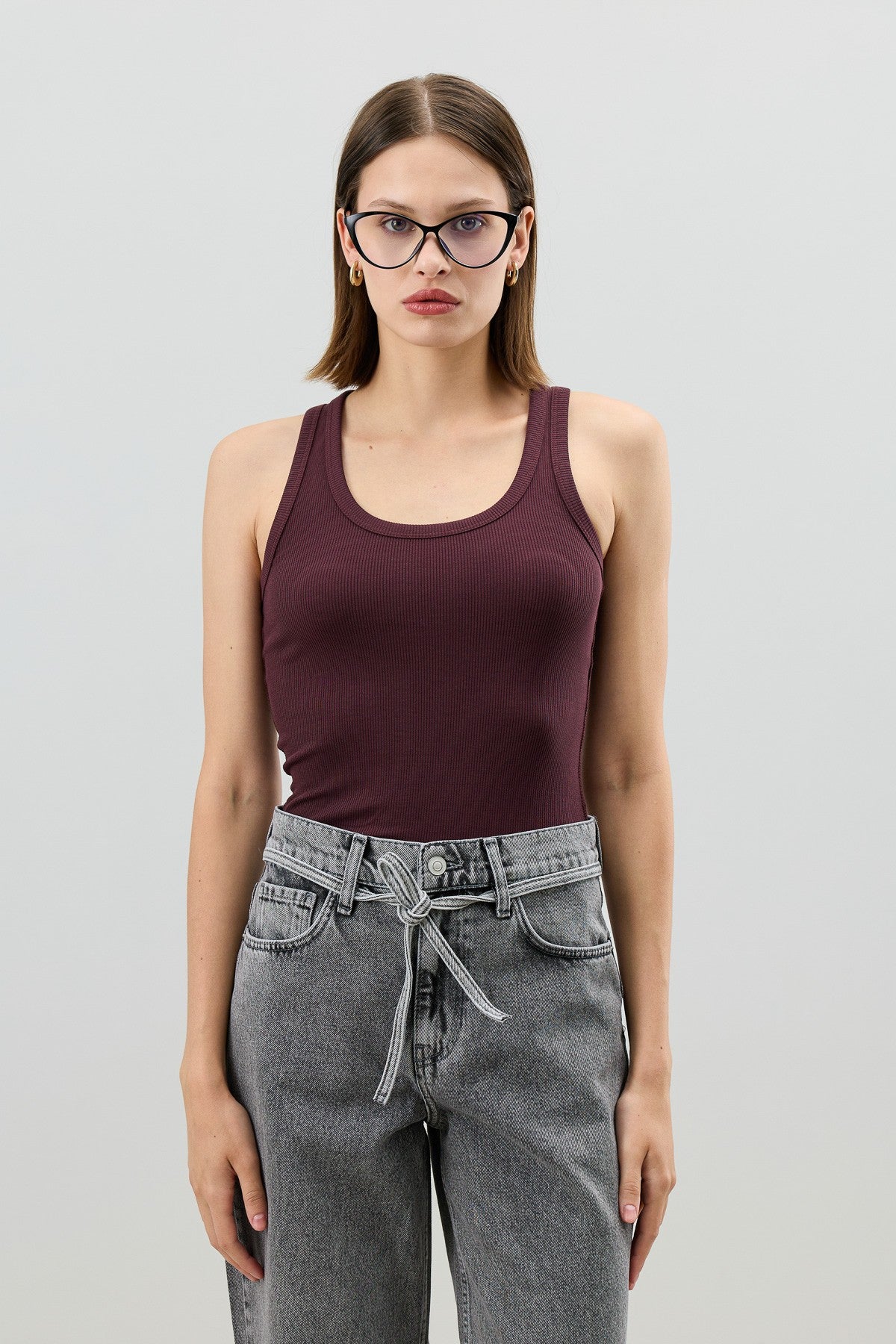 Antioch Women's Tank Top with Straps and Ribbed Hem
