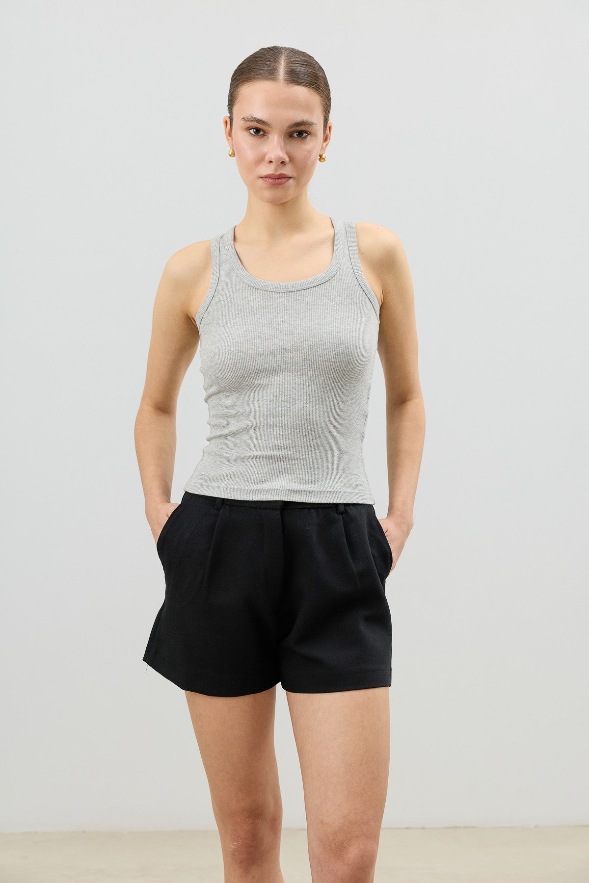 Antioch Women's Tank Top with Straps and Ribbed Hem