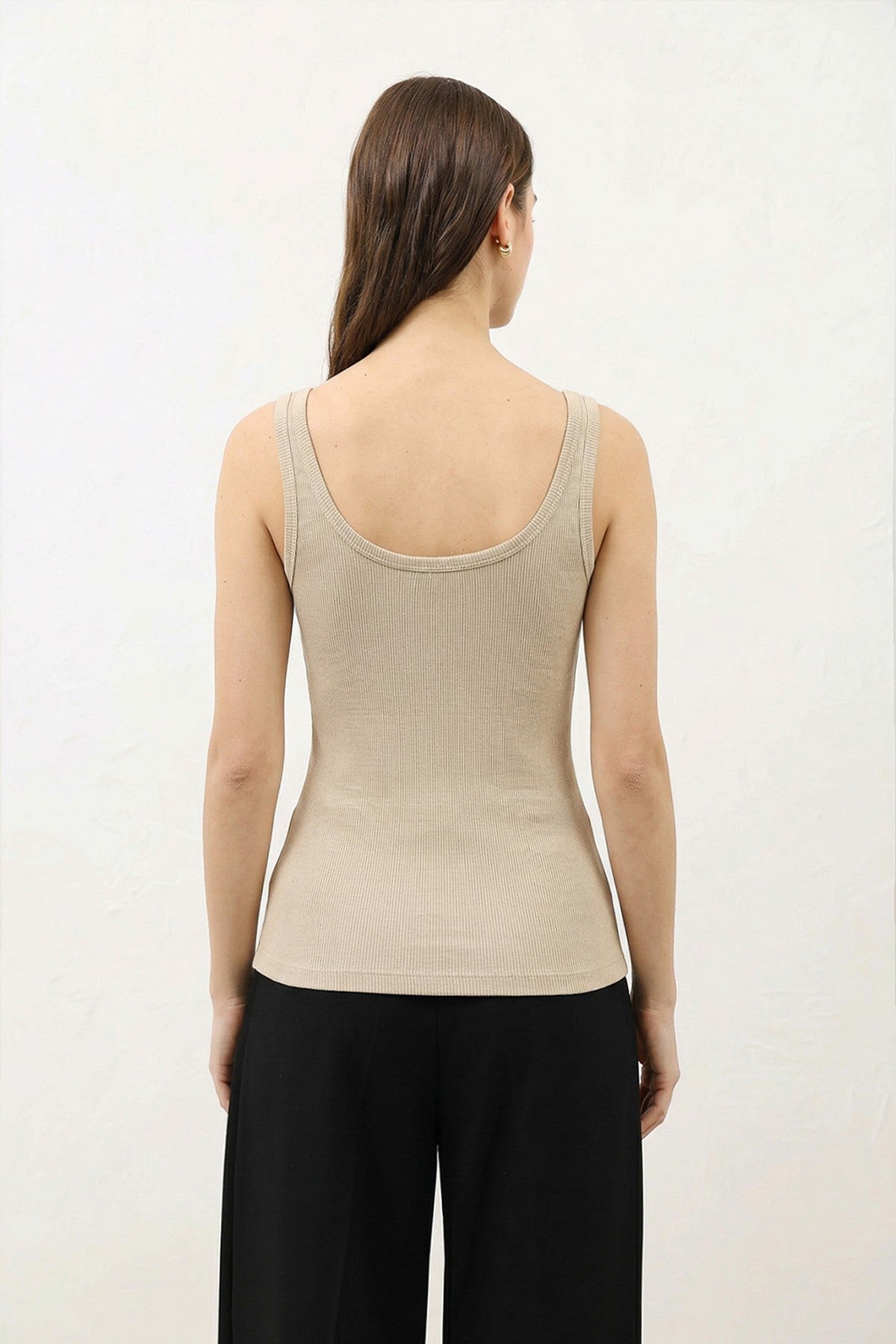 Antioch Women's T-Shirt with Button Detail