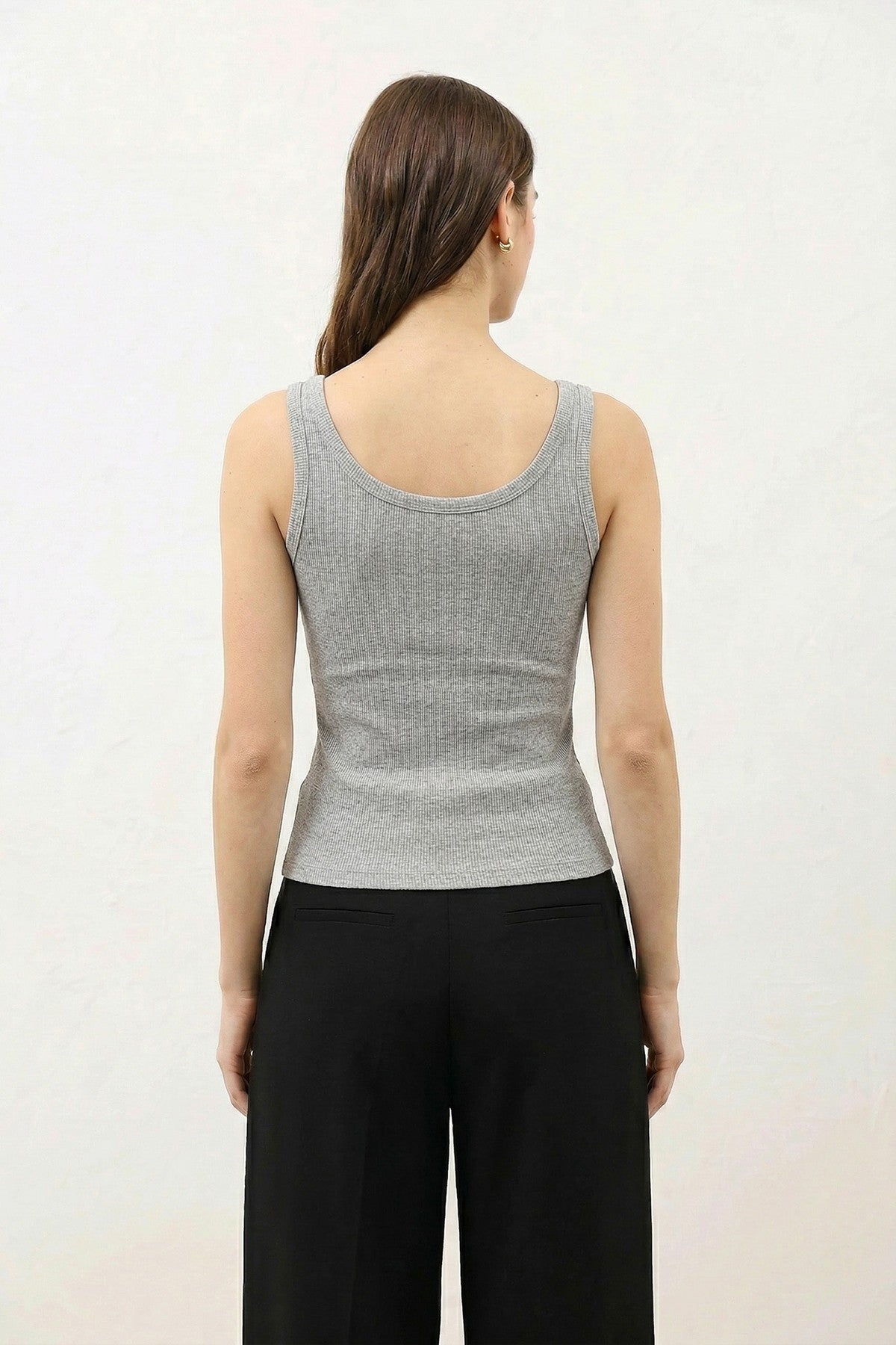 Antioch Women's T-Shirt with Button Detail