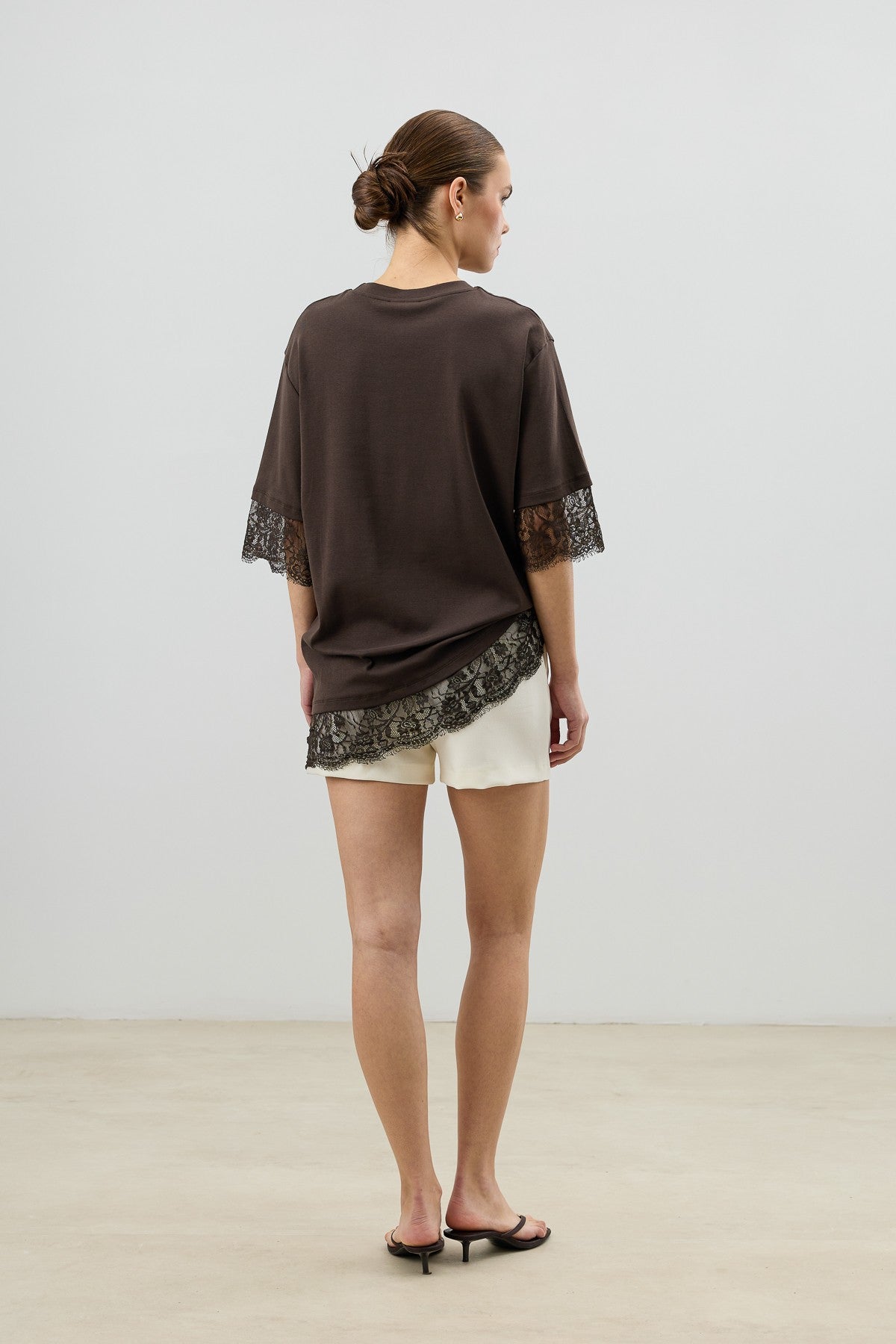 Antioch Women's T-Shirt with Lace Details
