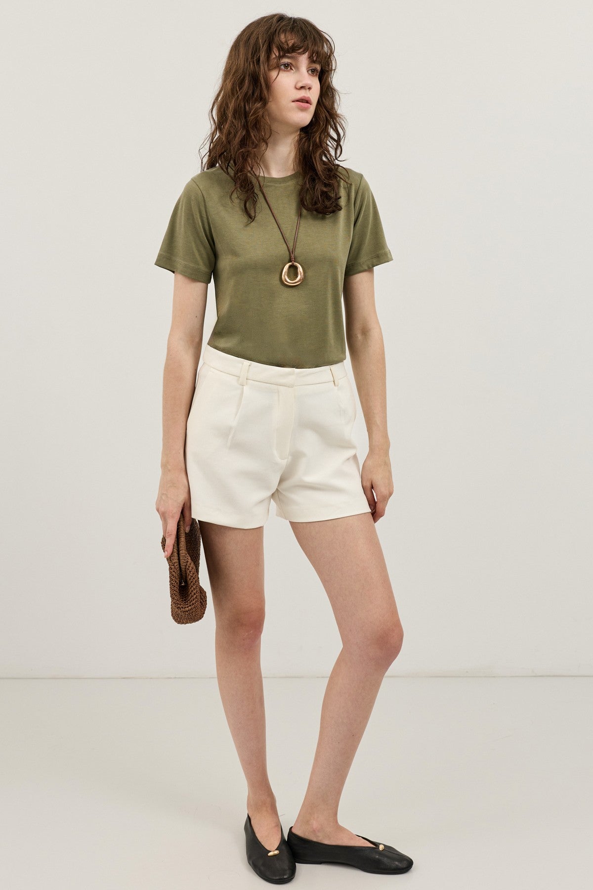 T-Shirt with Modal Blend