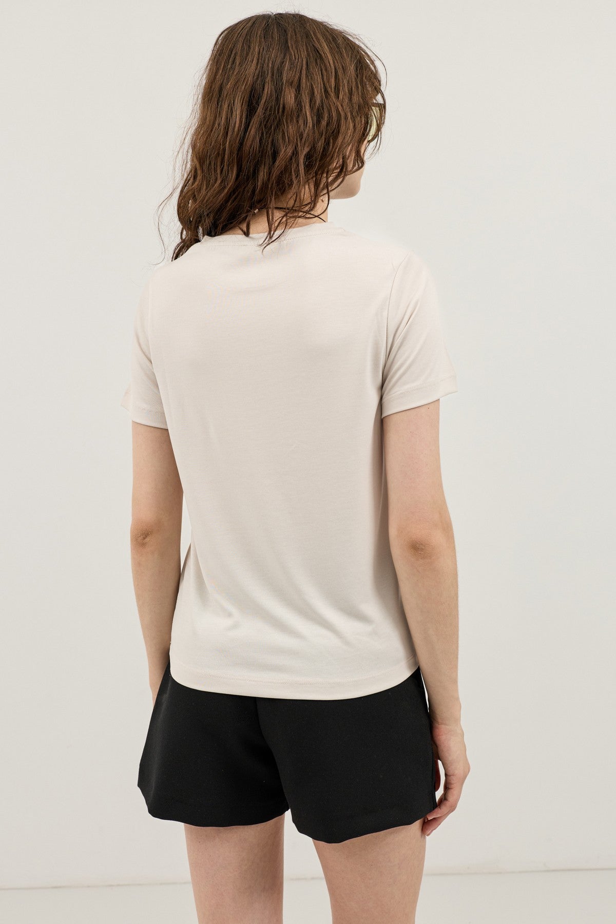 T-Shirt with Modal Blend