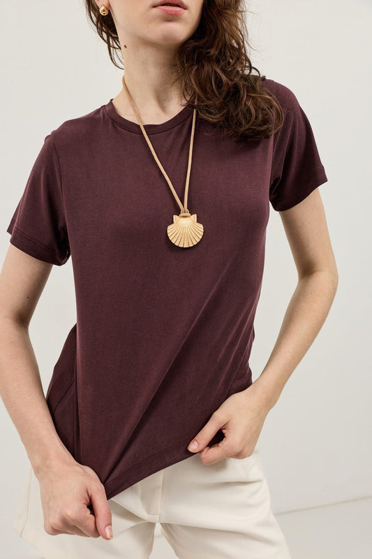 T-Shirt with Modal Blend