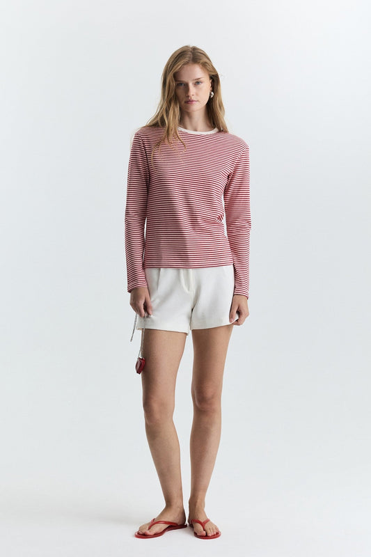 Striped Long-Sleeve T-Shirt