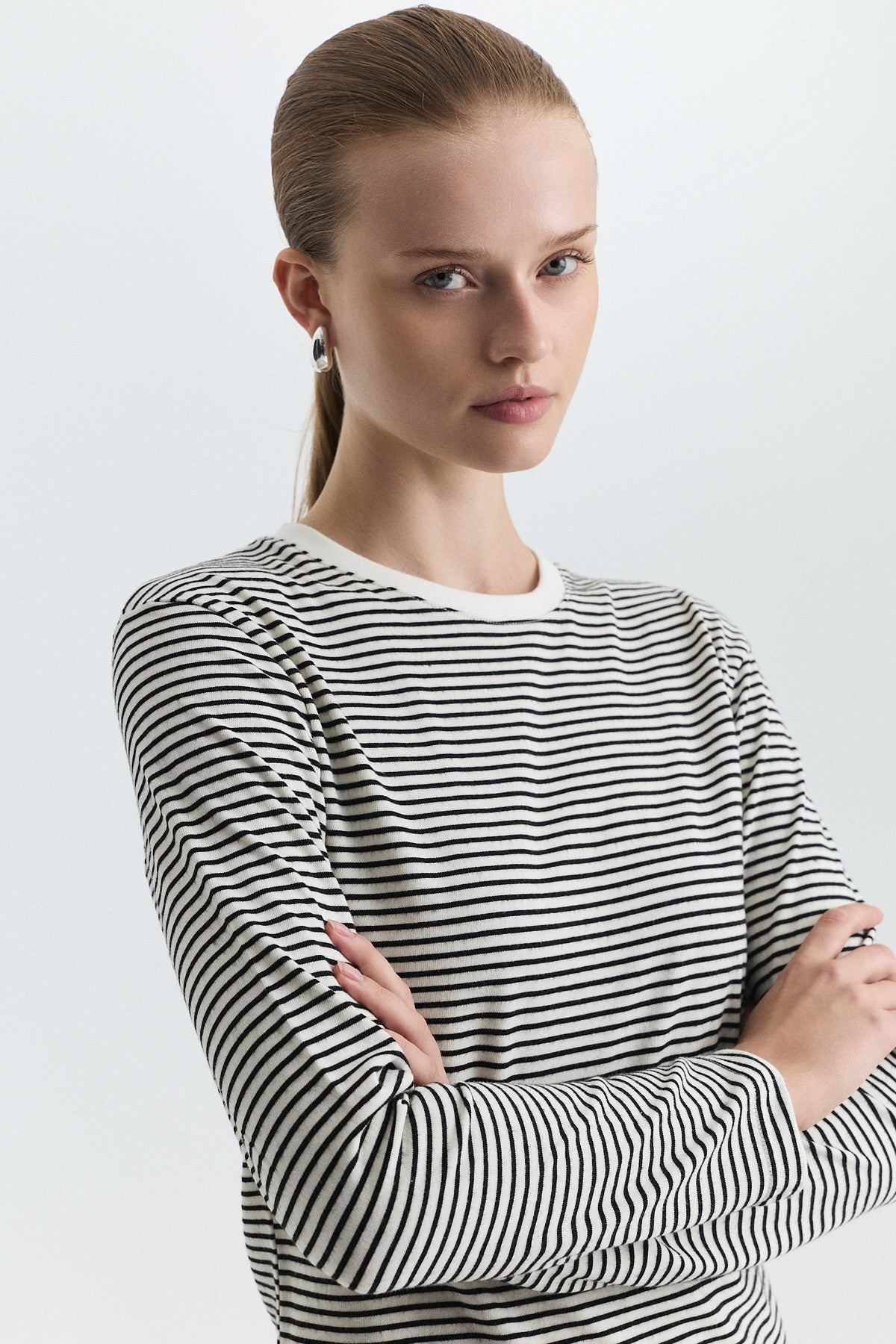 Striped Long-Sleeve T-Shirt