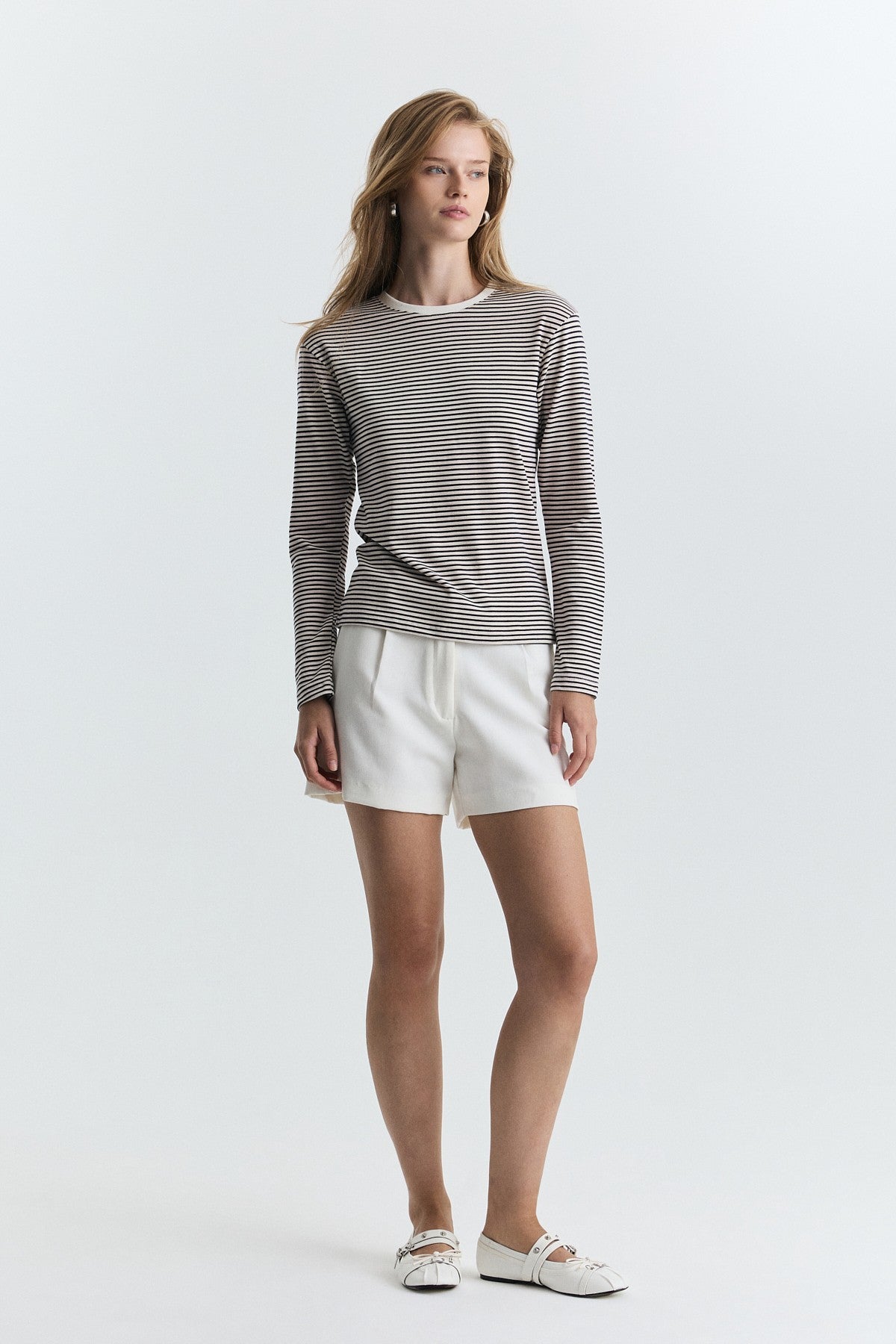 Striped Long-Sleeve T-Shirt