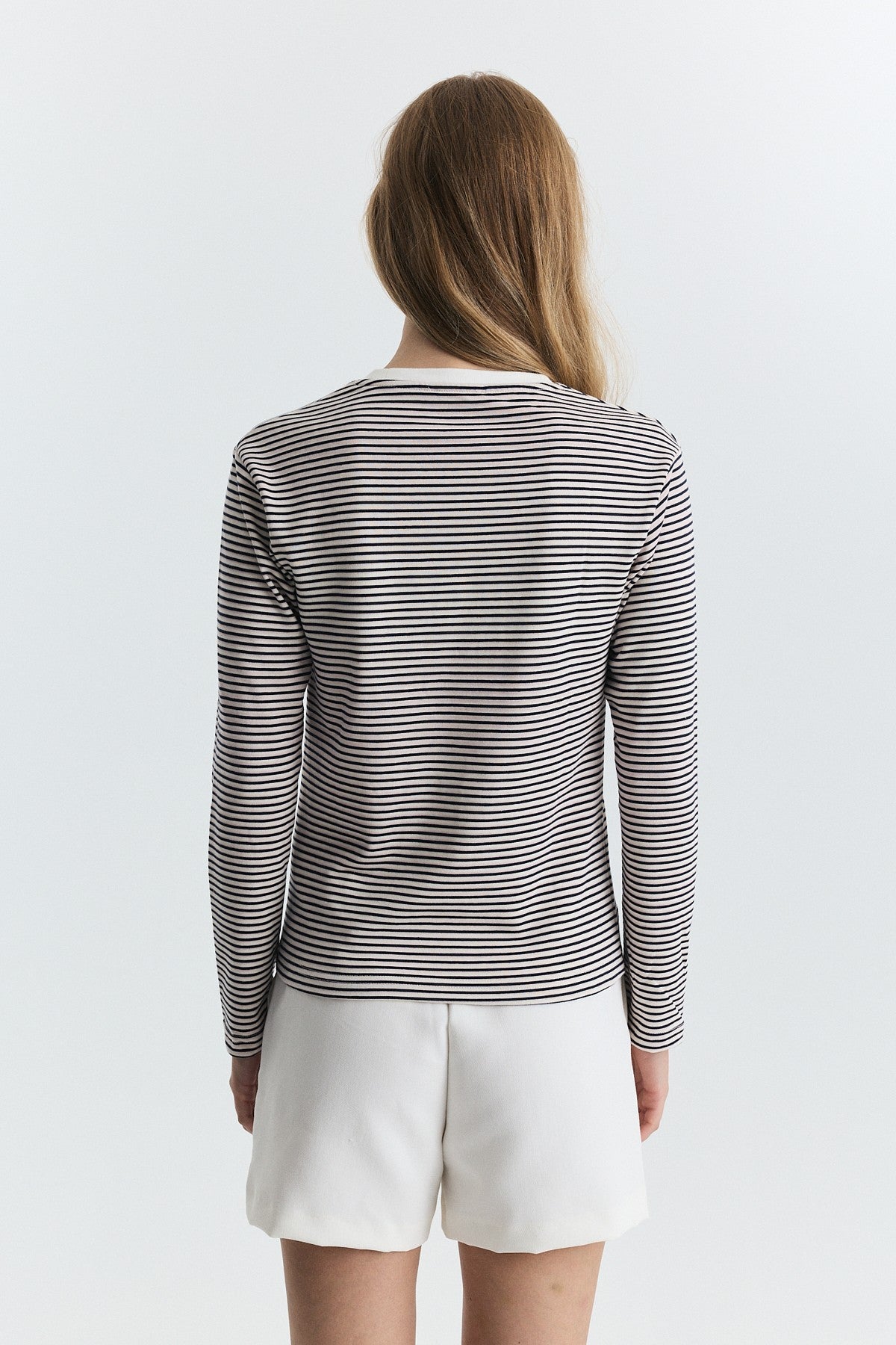 Striped Long-Sleeve T-Shirt