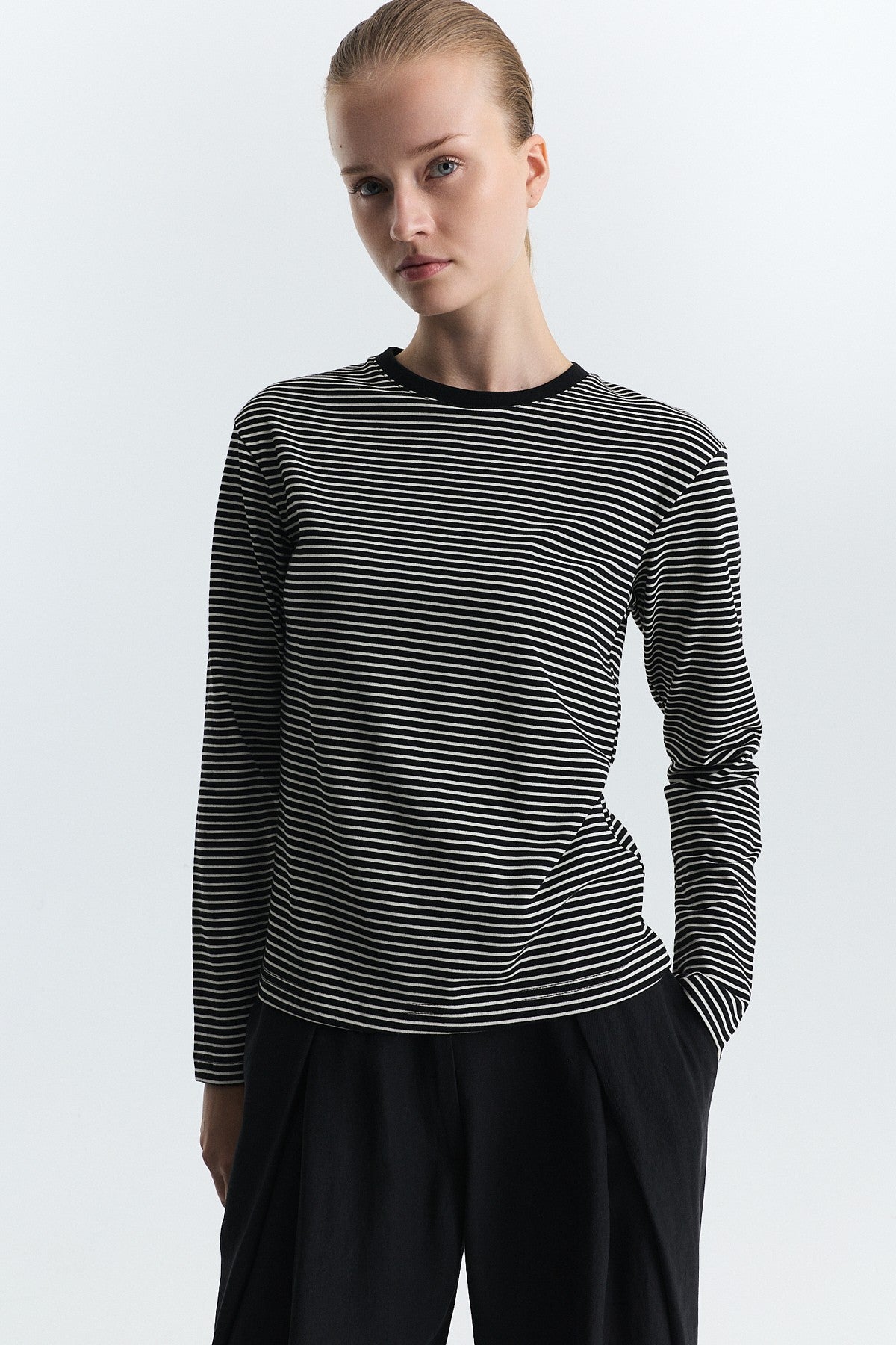 Striped Long-Sleeve T-Shirt