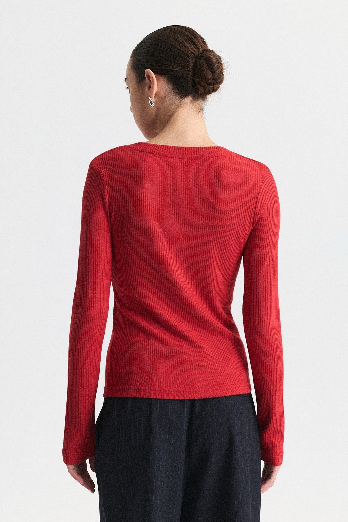 Henley Knit T-Shirt