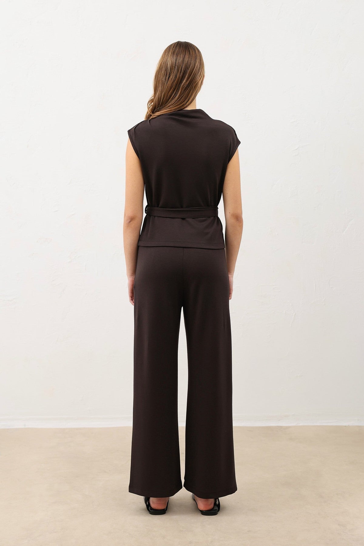 Women's Belted Suit Set